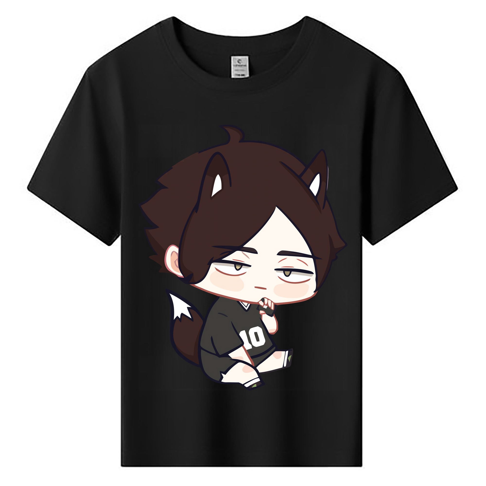 （画像用） ハイキュー!! Haikyu!! 綿100％キッズTシャツ（フロントプリント）