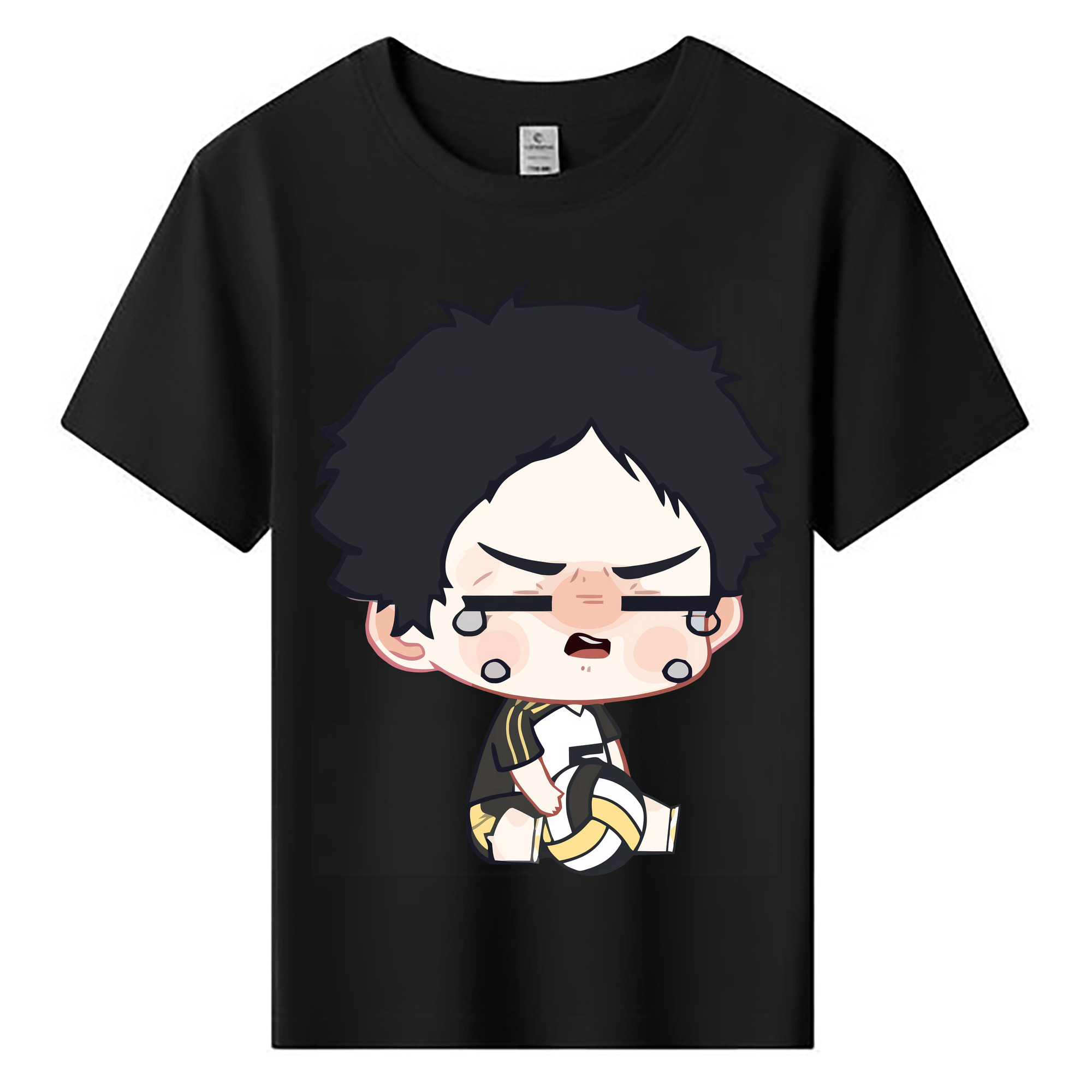 （画像用） ハイキュー!! Haikyu!! 綿100％キッズTシャツ（フロントプリント）