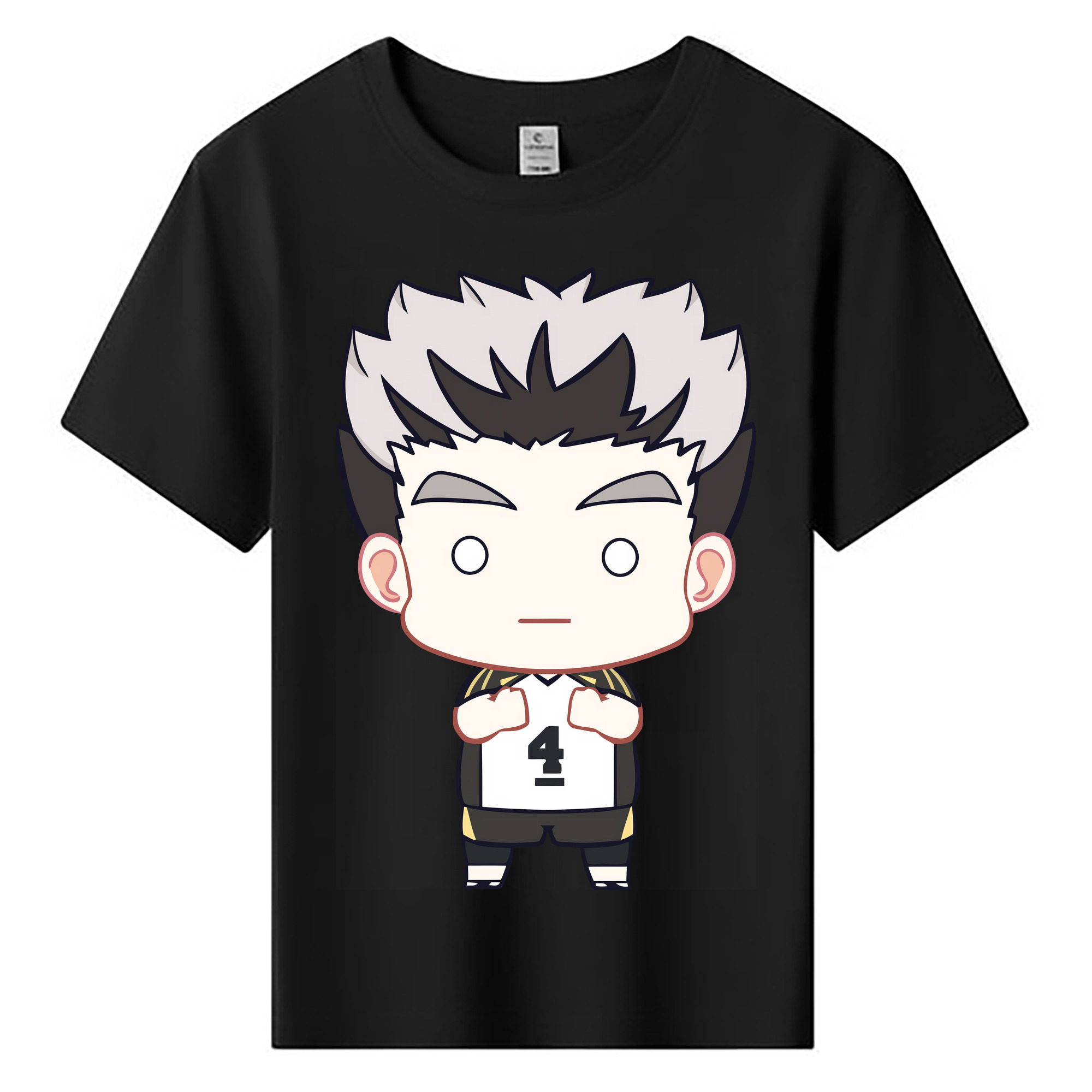 （画像用） ハイキュー!! Haikyu!! 綿100％キッズTシャツ（フロントプリント）