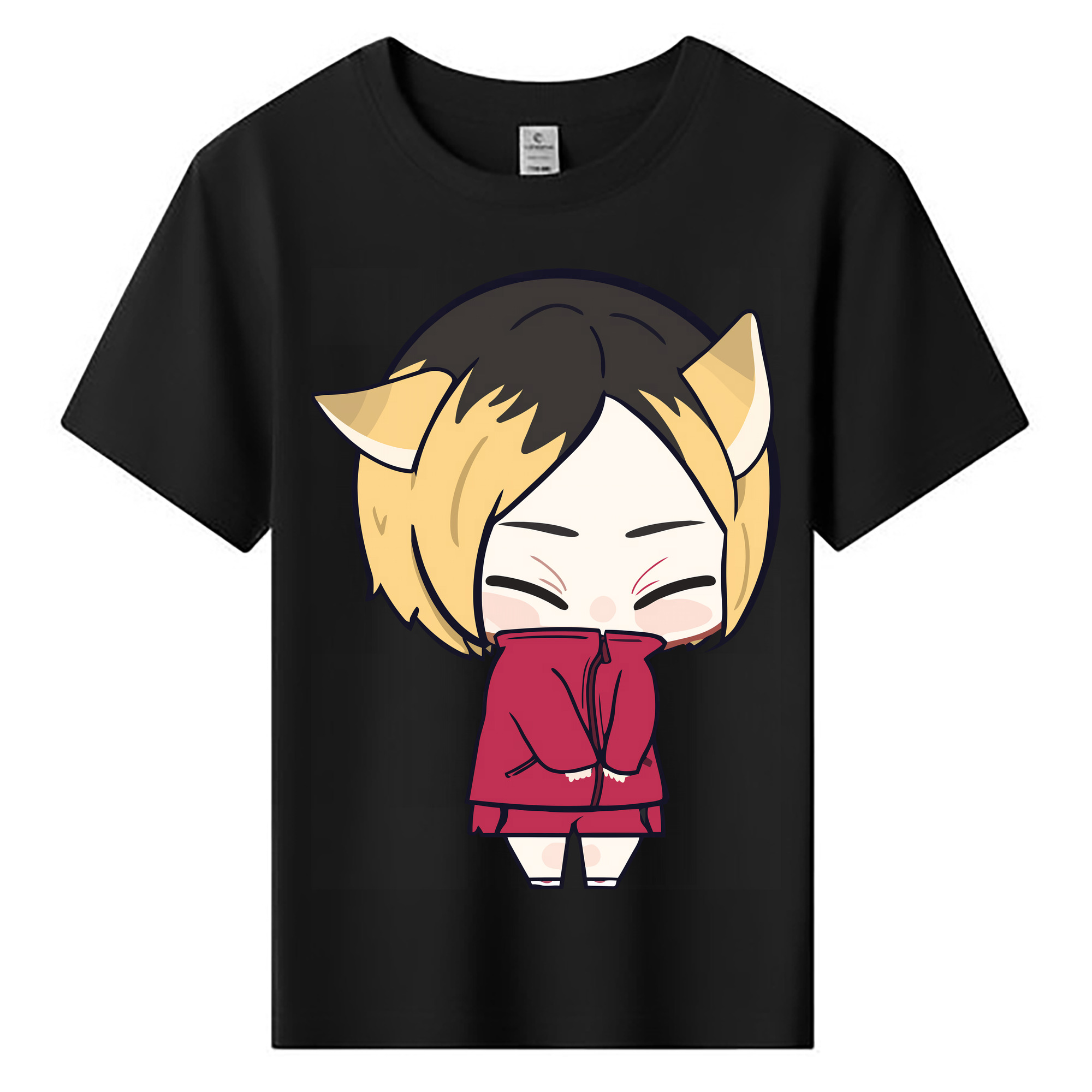 （画像用） ハイキュー!! Haikyu!! 綿100％キッズTシャツ（フロントプリント）