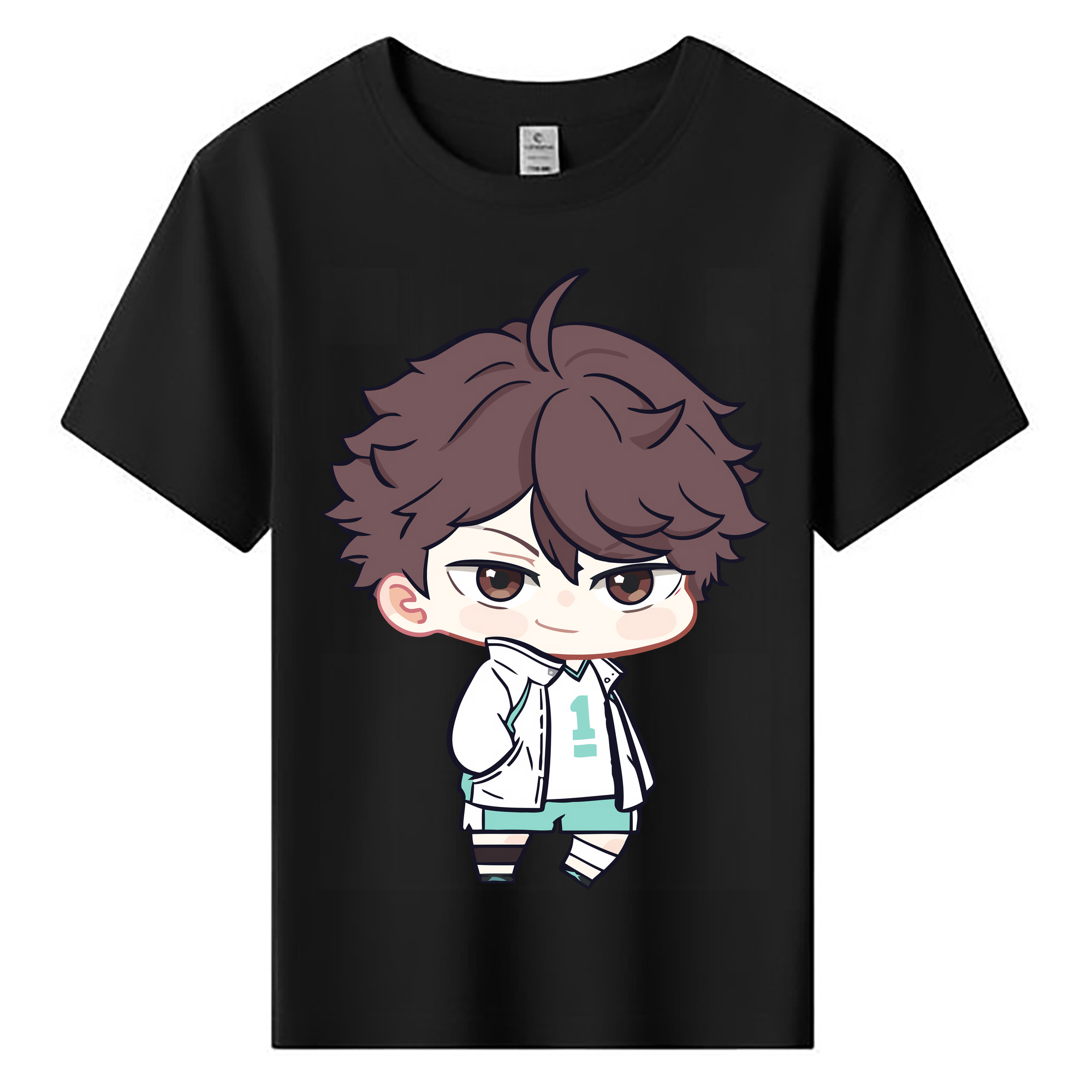 （画像用） ハイキュー!! Haikyu!! 綿100％キッズTシャツ（フロントプリント）