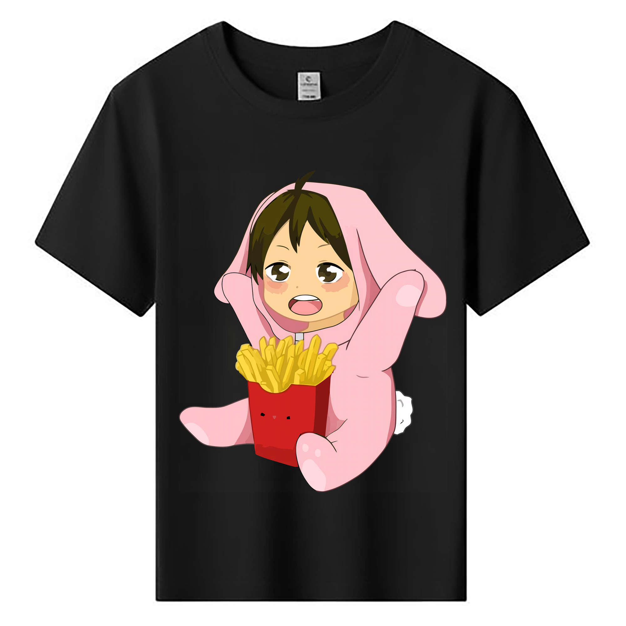 （画像用） ハイキュー!! Haikyu!! 綿100％キッズTシャツ（フロントプリント）