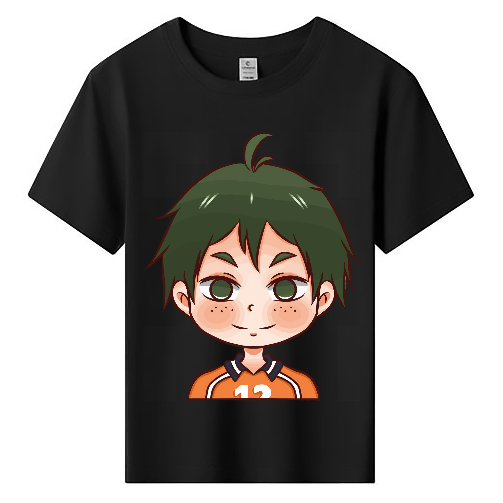 （画像用） ハイキュー!! Haikyu!! 綿100％キッズTシャツ（フロントプリント）