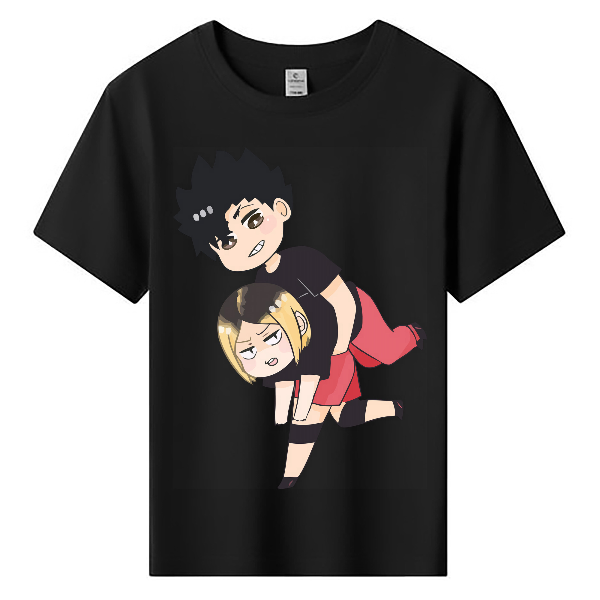 （画像用） ハイキュー!! Haikyu!! 綿100％キッズTシャツ（フロントプリント）