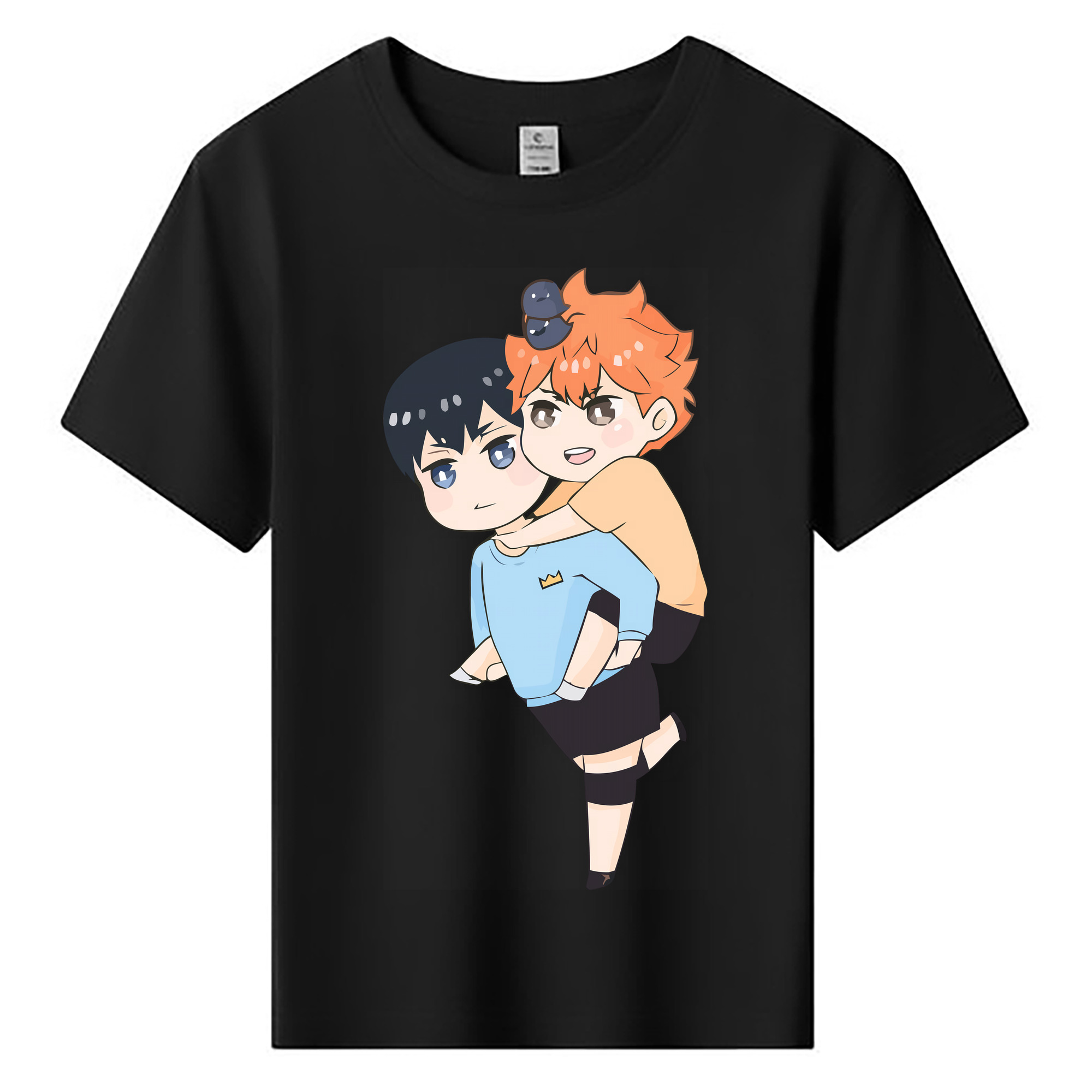 （画像用） ハイキュー!! Haikyu!! 綿100％キッズTシャツ（フロントプリント）