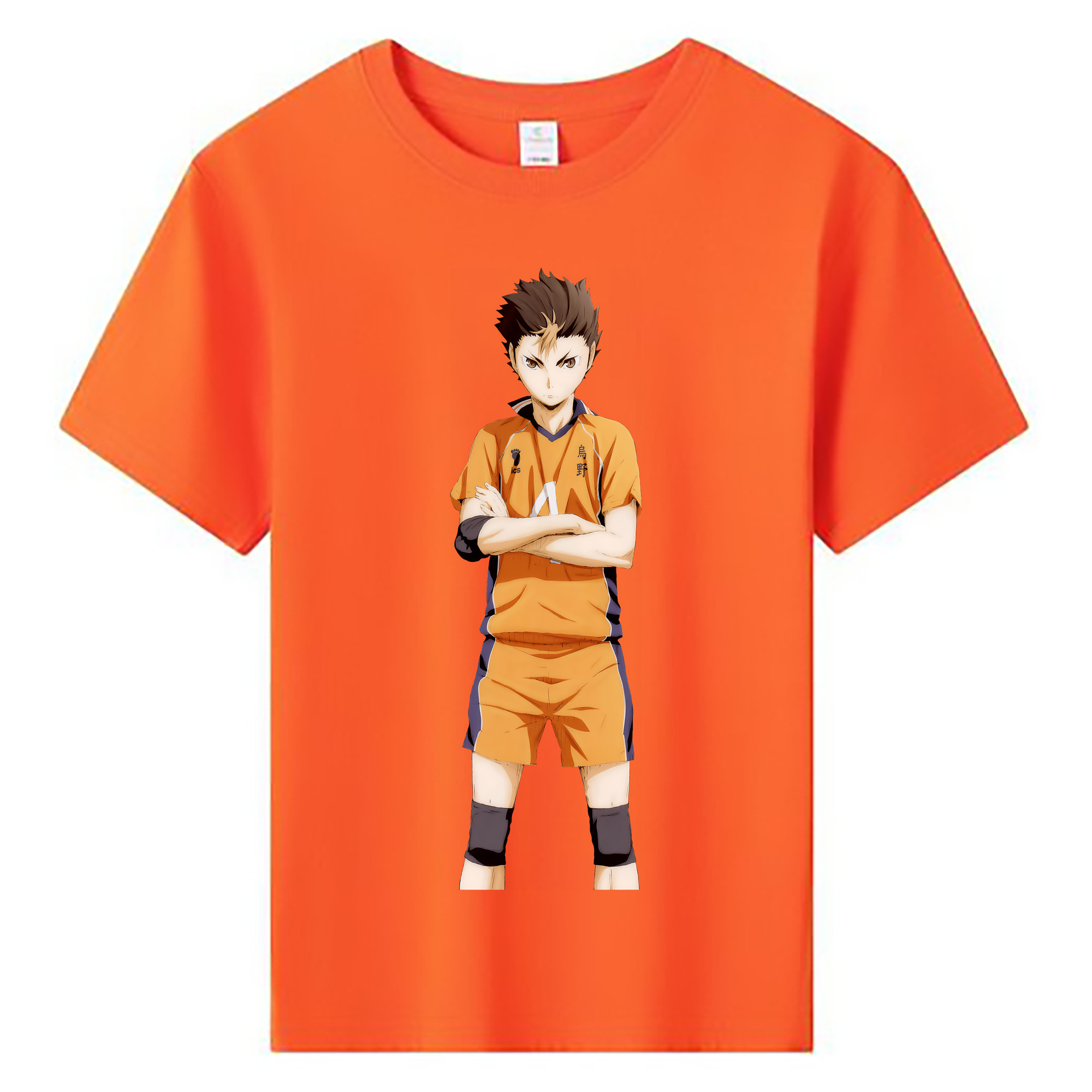 （画像用） ハイキュー!! Haikyu!! 綿100％キッズTシャツ（フロントプリント）