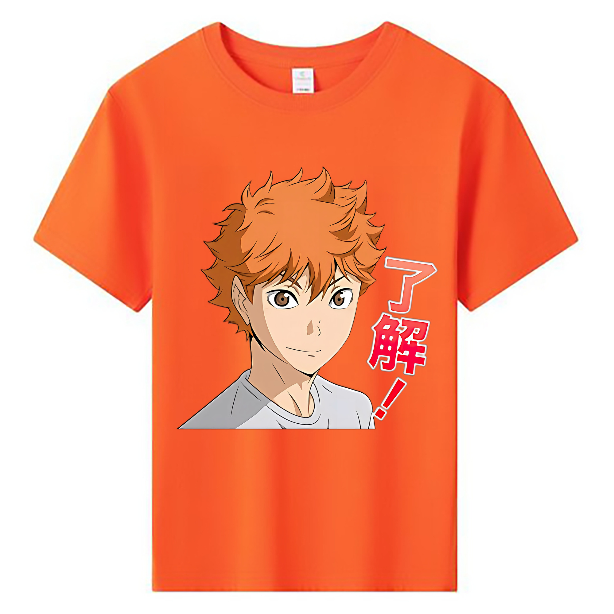 （画像用） ハイキュー!! Haikyu!! 綿100％キッズTシャツ（フロントプリント）