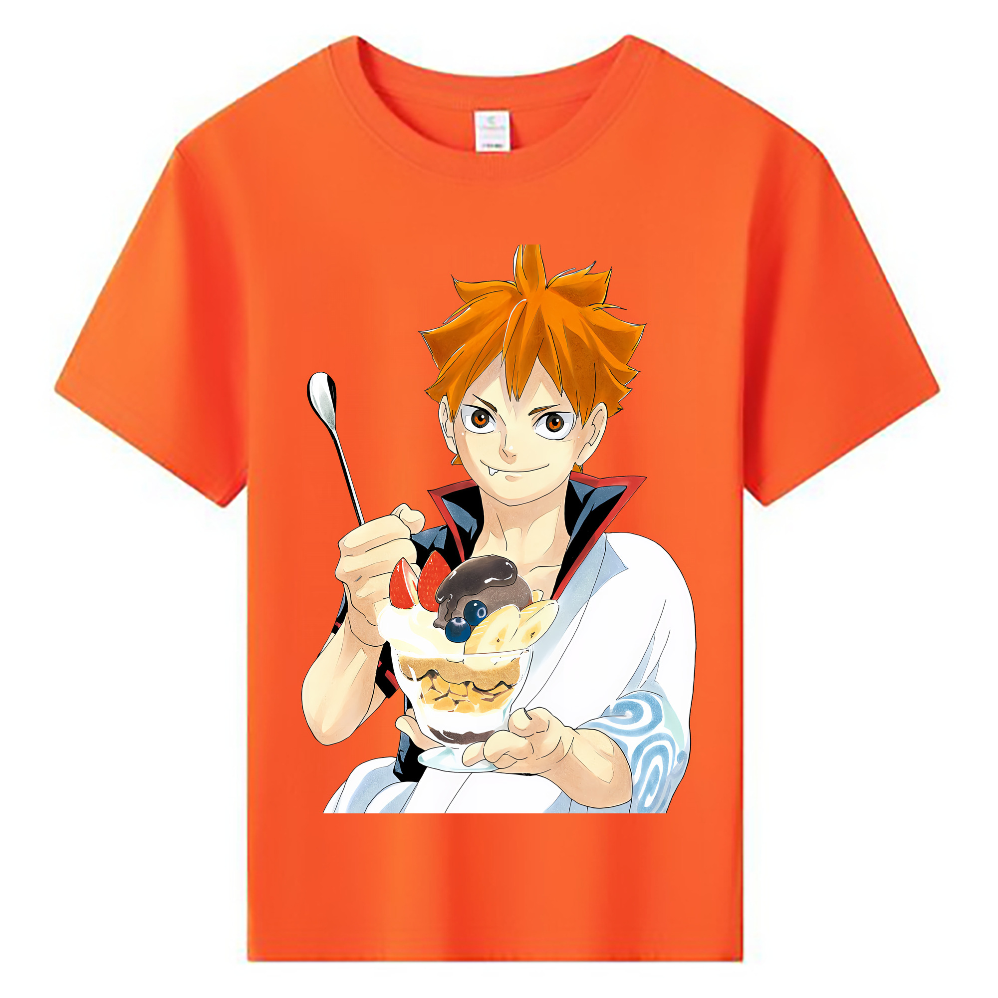 （画像用） ハイキュー!! Haikyu!! 綿100％キッズTシャツ（フロントプリント）