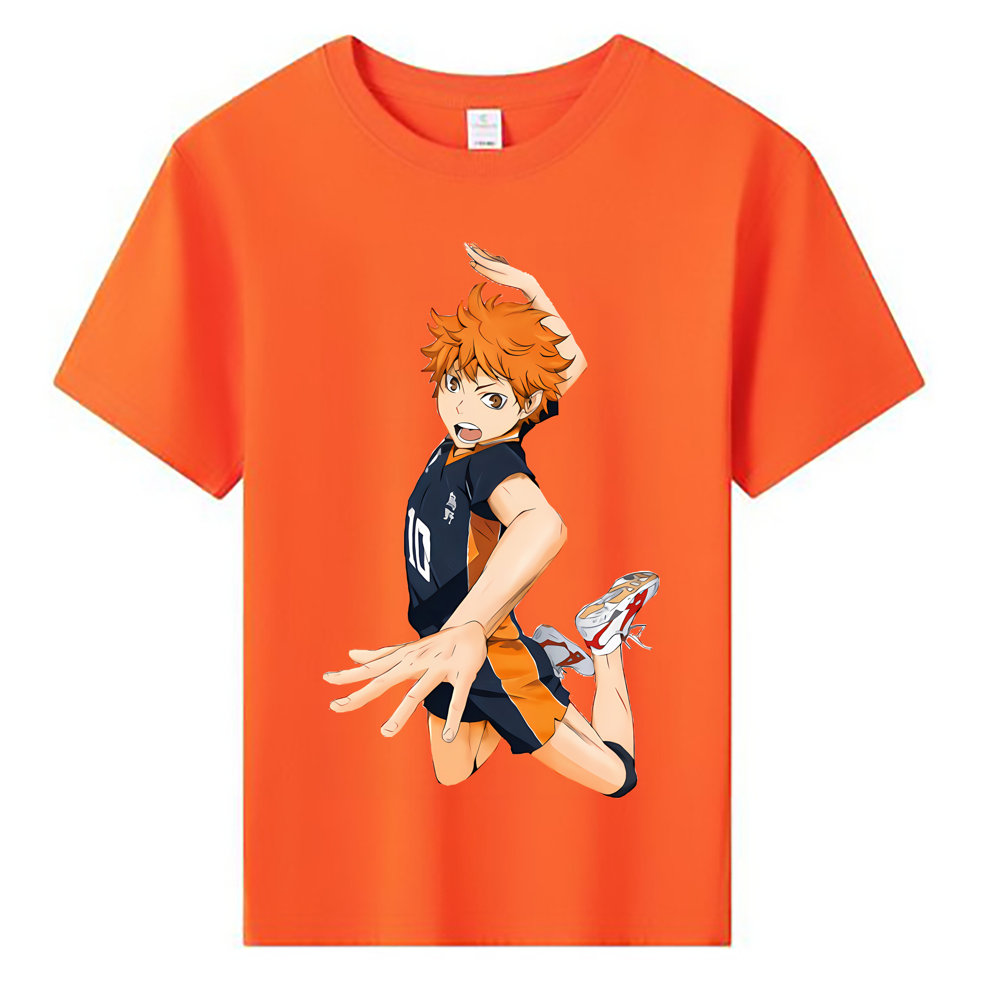 （画像用） ハイキュー!! Haikyu!! 綿100％キッズTシャツ（フロントプリント）