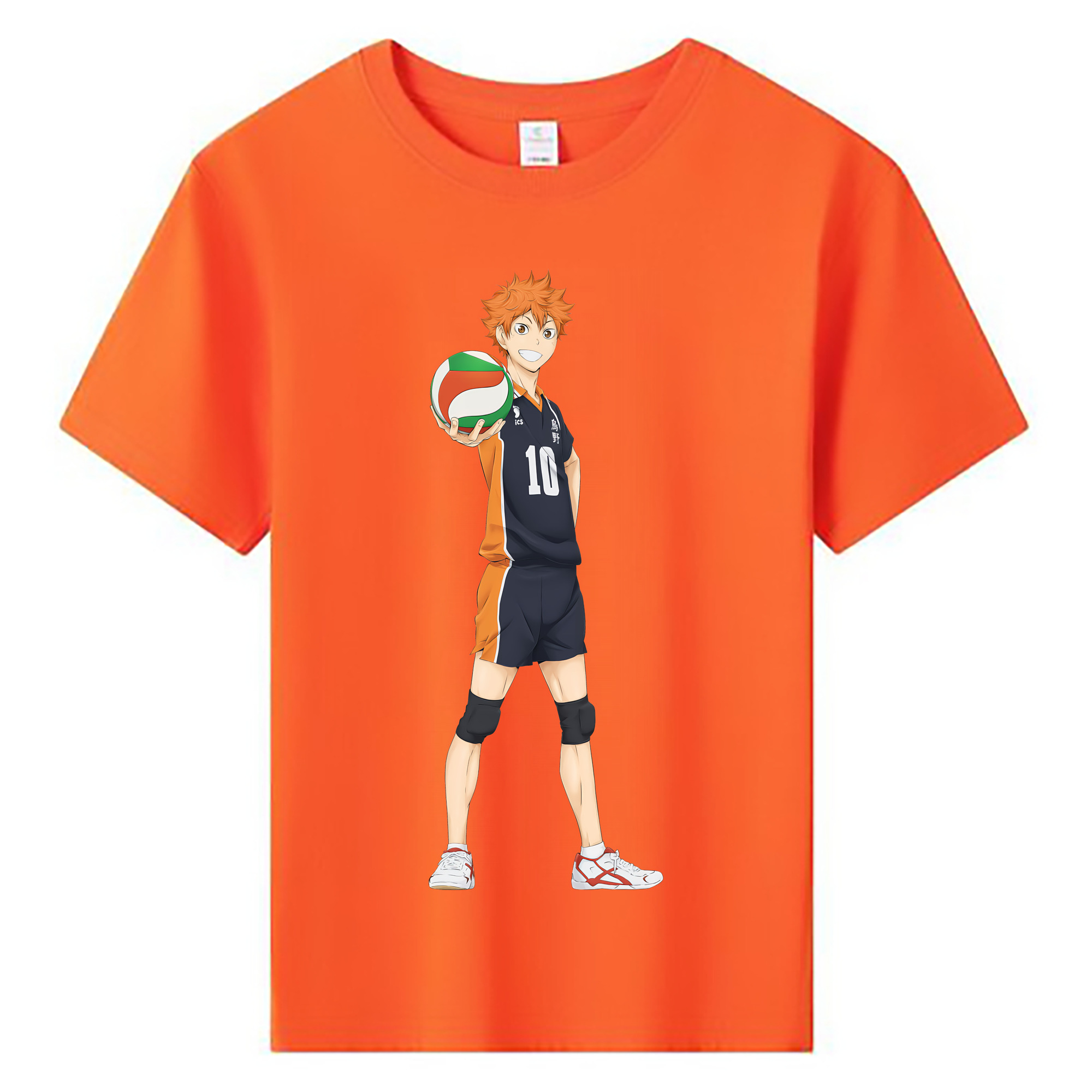 （画像用） ハイキュー!! Haikyu!! 綿100％キッズTシャツ（フロントプリント）