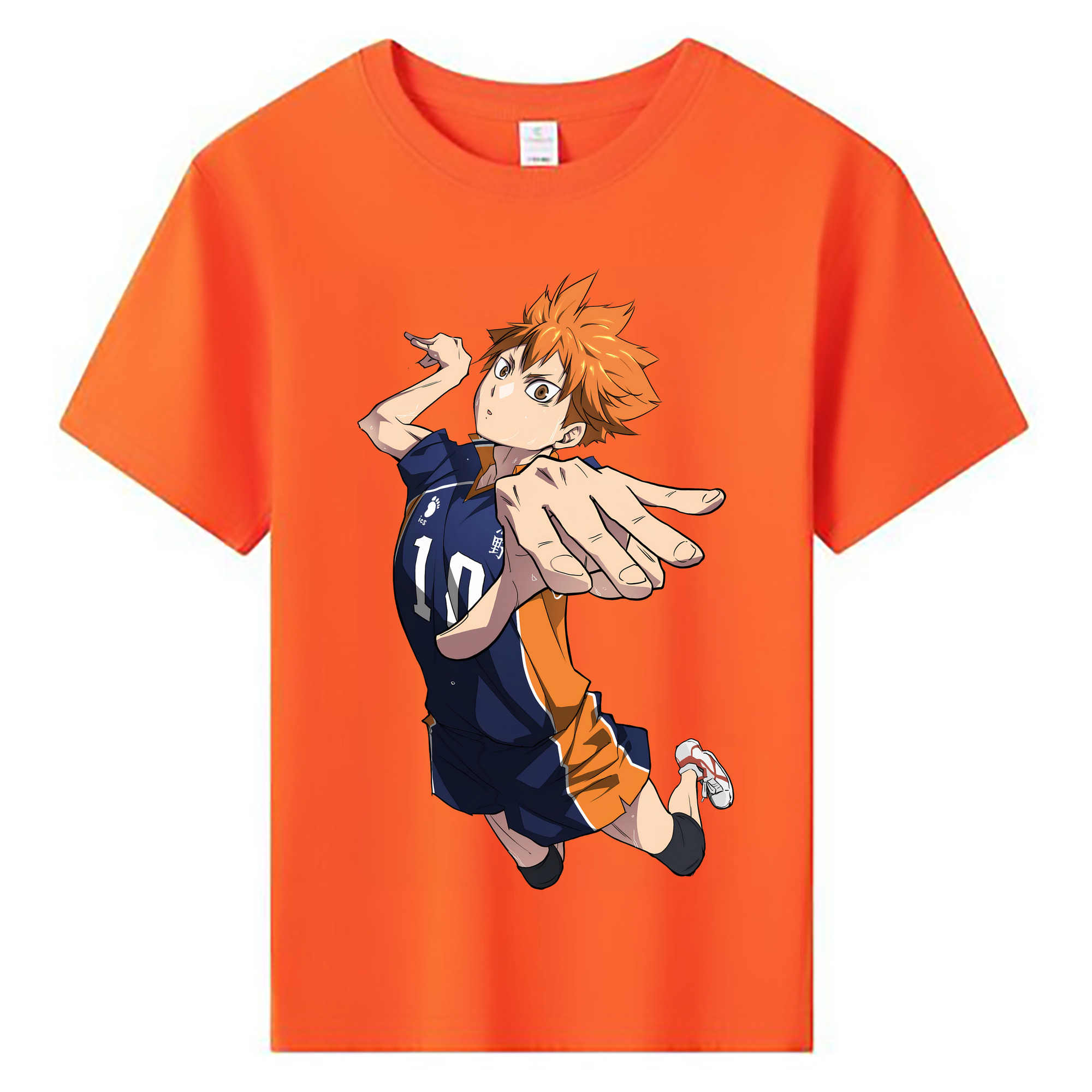 （画像用） ハイキュー!! Haikyu!! 綿100％キッズTシャツ（フロントプリント）
