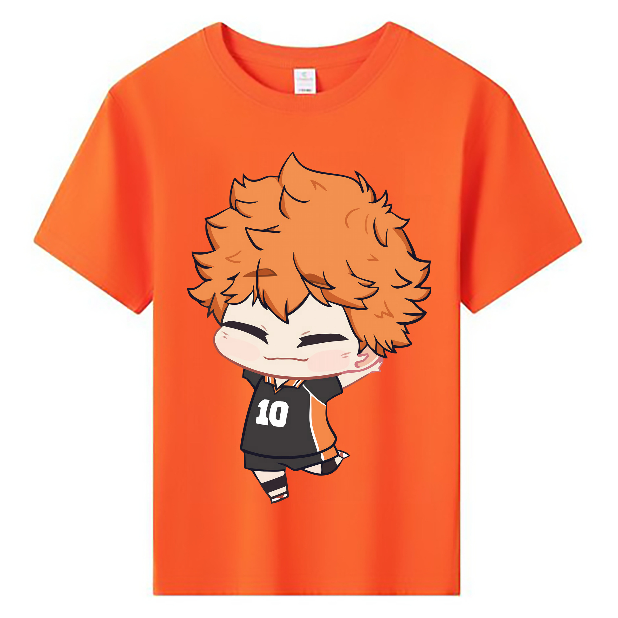 （画像用） ハイキュー!! Haikyu!! 綿100％キッズTシャツ（フロントプリント）