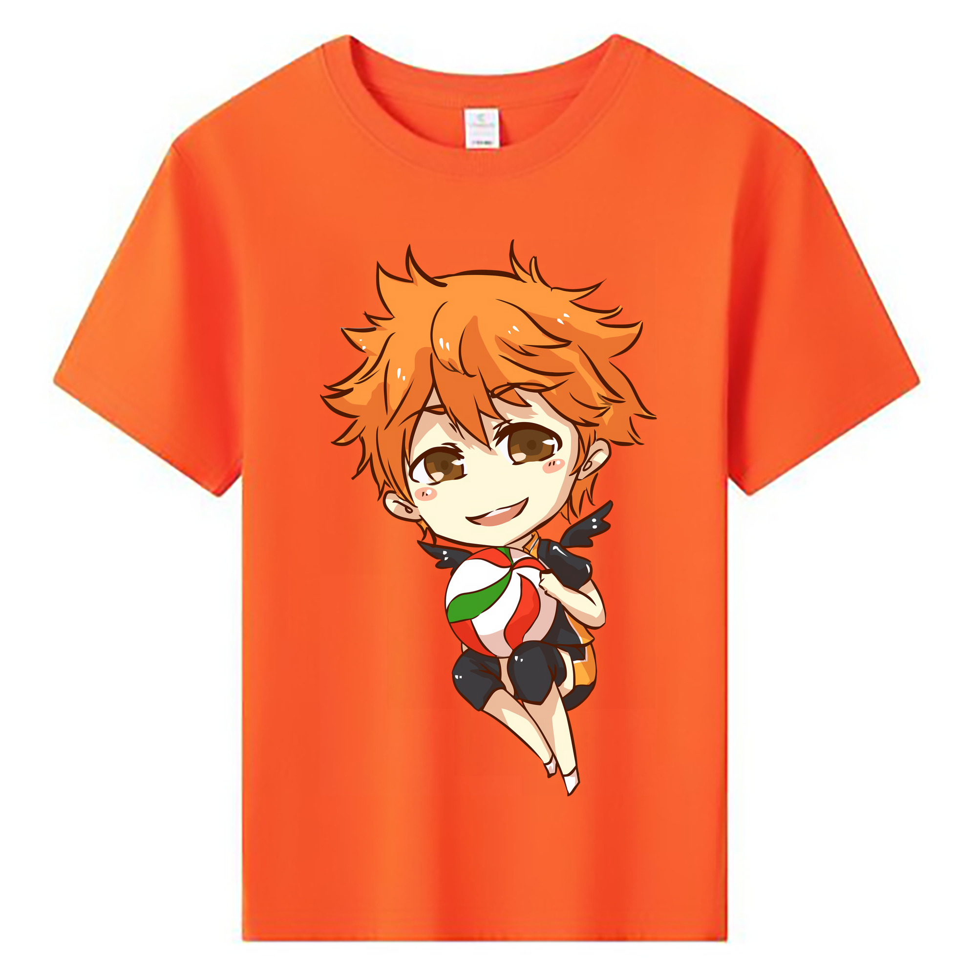 （画像用） ハイキュー!! Haikyu!! 綿100％キッズTシャツ（フロントプリント）