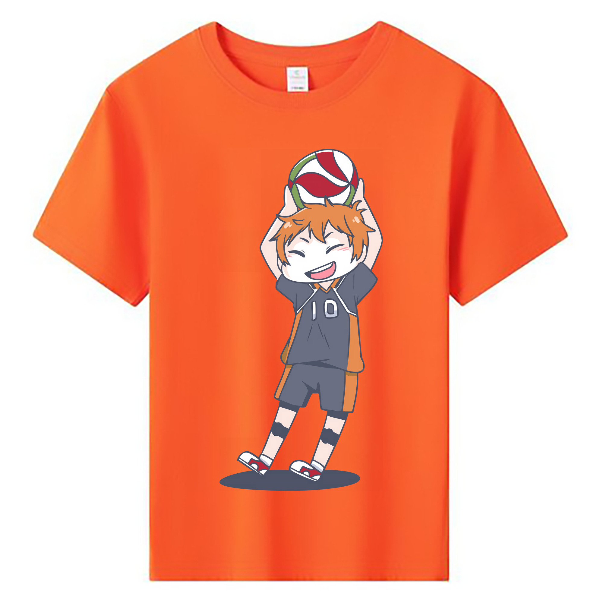（画像用） ハイキュー!! Haikyu!! 綿100％キッズTシャツ（フロントプリント）