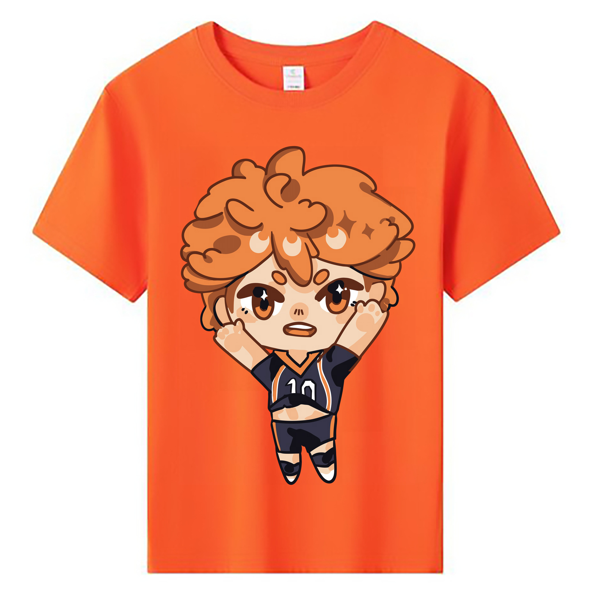 （画像用） ハイキュー!! Haikyu!! 綿100％キッズTシャツ（フロントプリント）