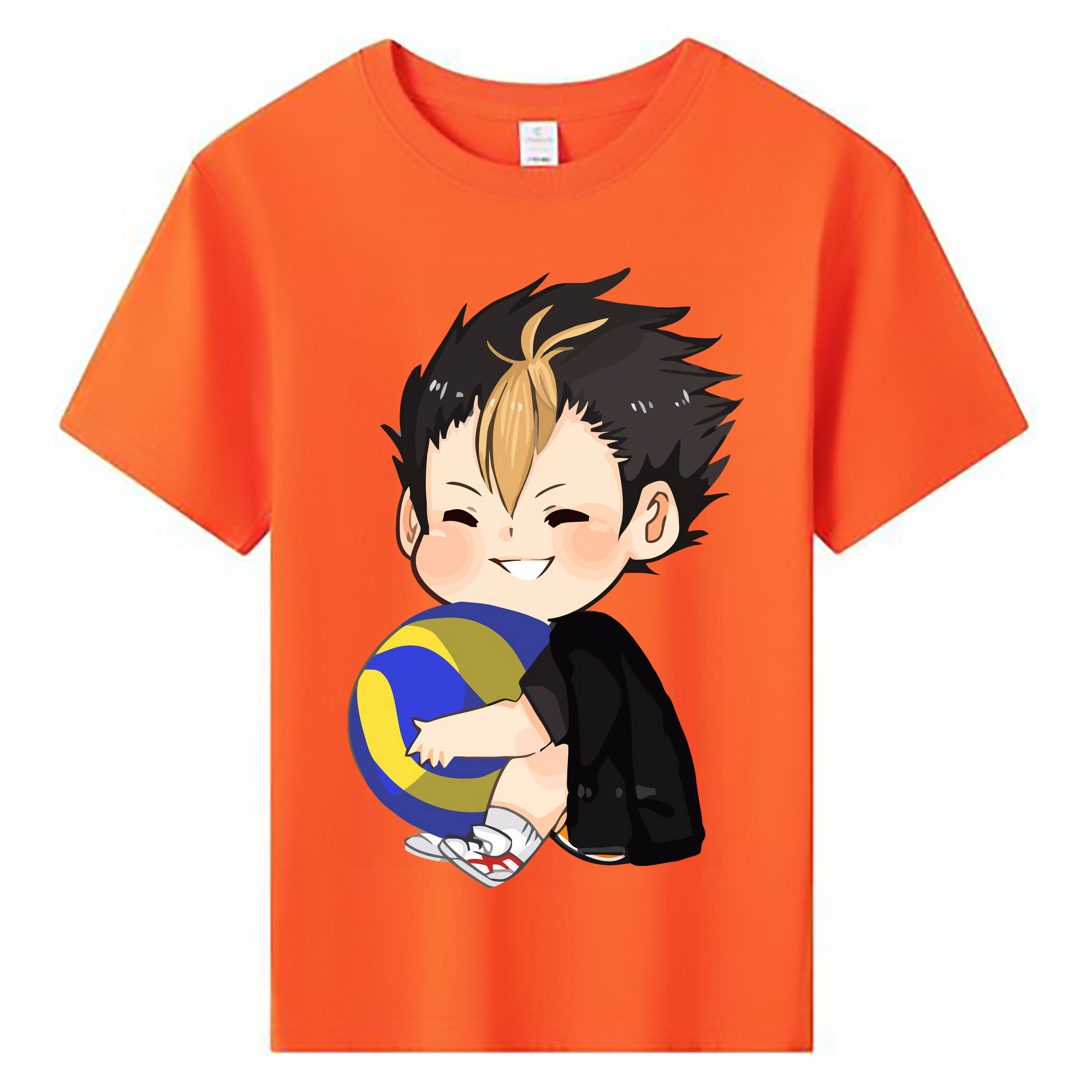 （画像用） ハイキュー!! Haikyu!! 綿100％キッズTシャツ（フロントプリント）