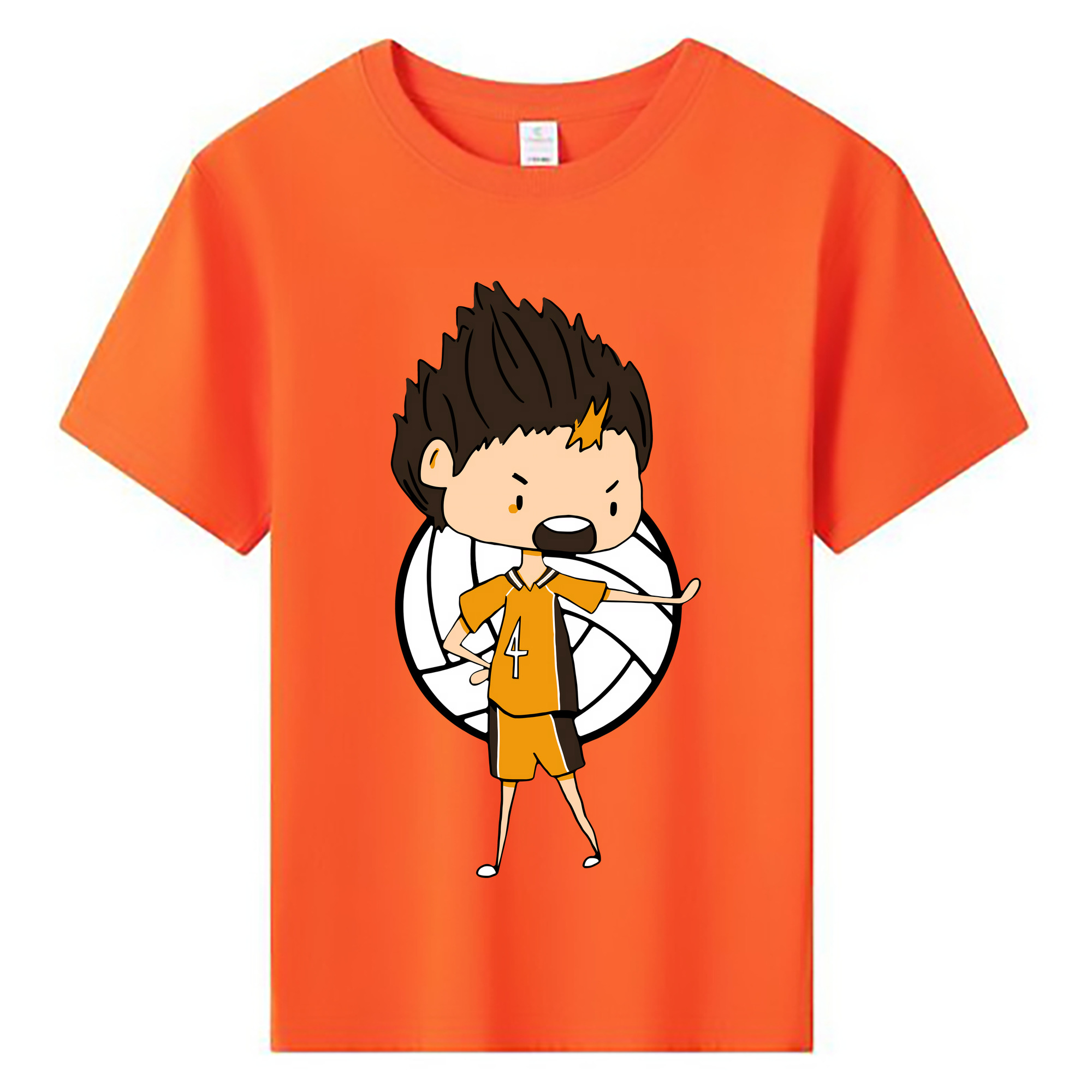（画像用） ハイキュー!! Haikyu!! 綿100％キッズTシャツ（フロントプリント）