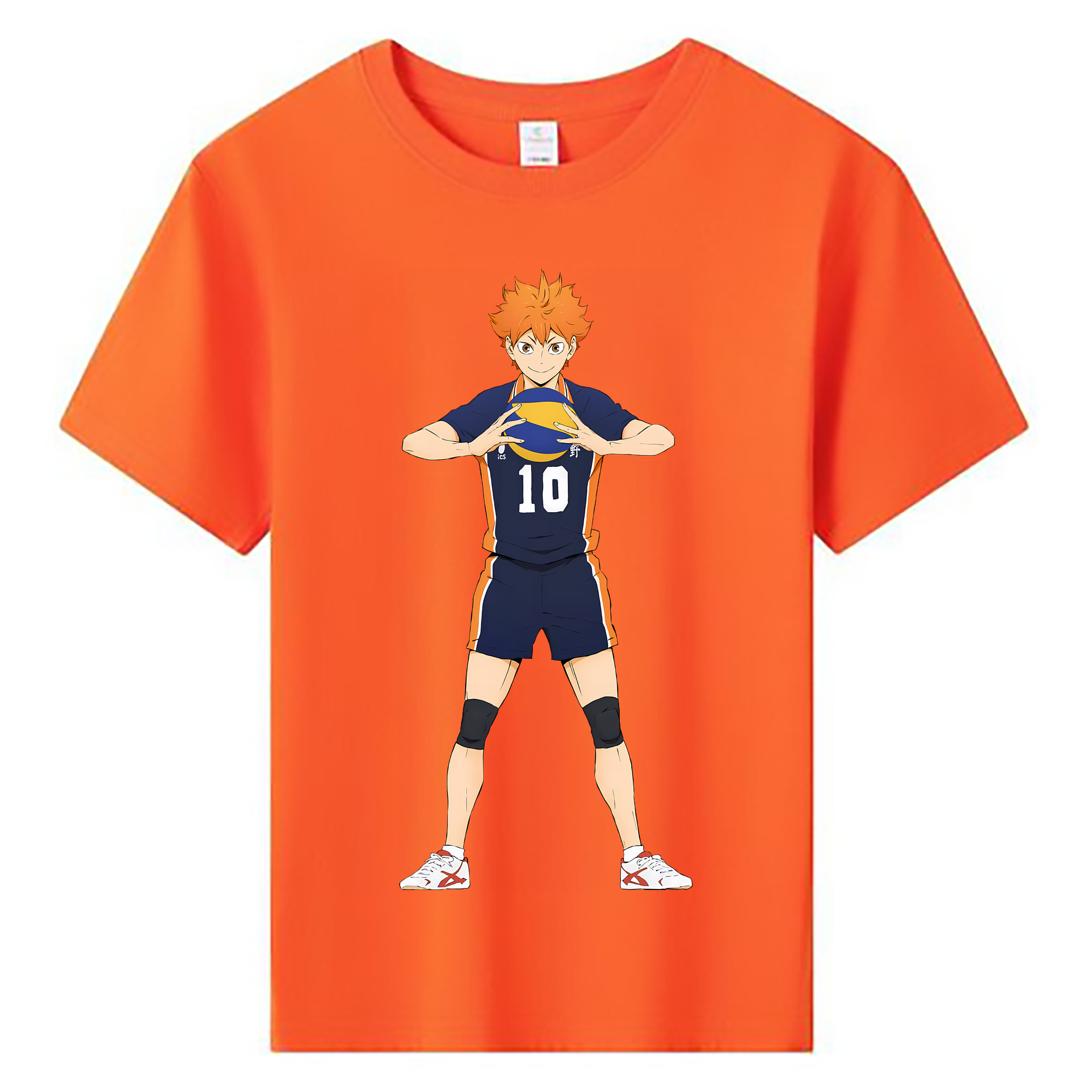 （画像用） ハイキュー!! Haikyu!! 綿100％キッズTシャツ（フロントプリント）
