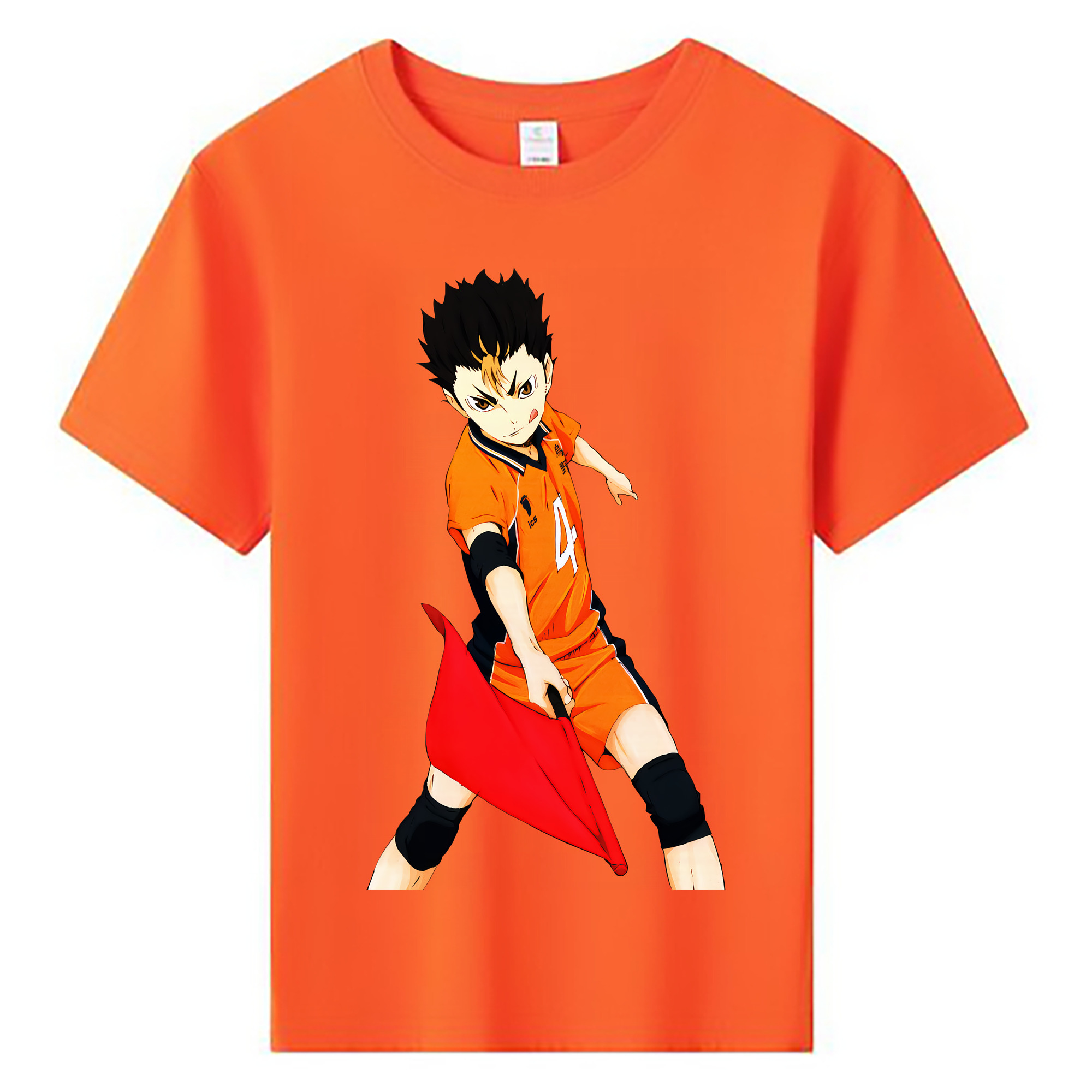 （画像用） ハイキュー!! Haikyu!! 綿100％キッズTシャツ（フロントプリント）