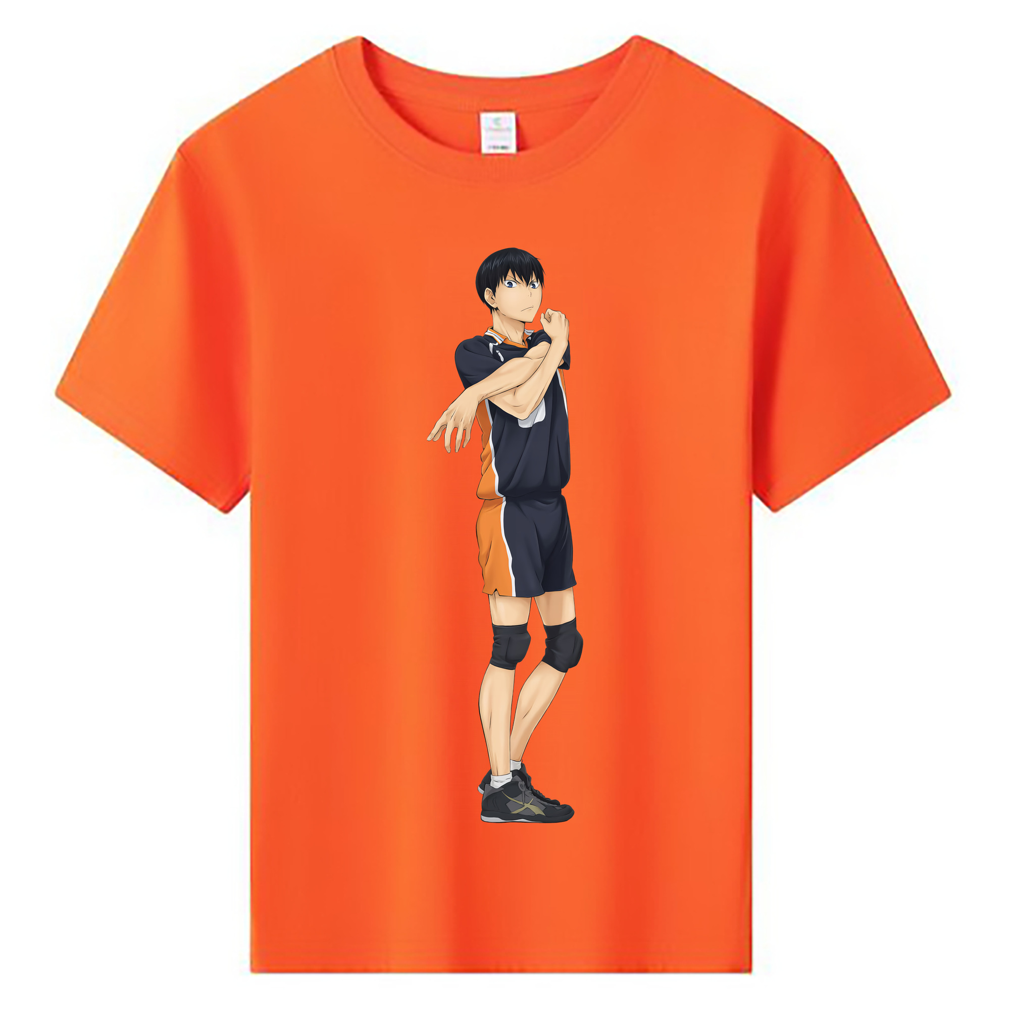 （画像用） ハイキュー!! Haikyu!! 綿100％キッズTシャツ（フロントプリント）