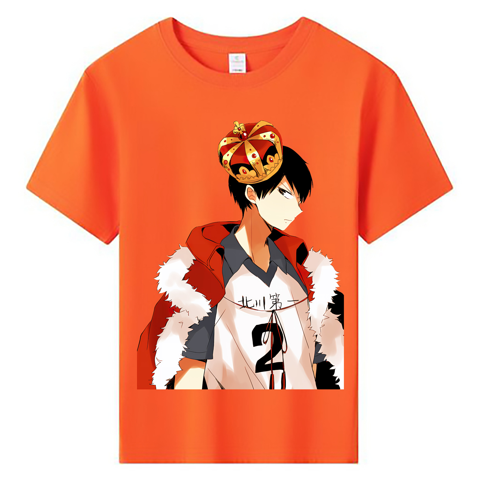（画像用） ハイキュー!! Haikyu!! 綿100％キッズTシャツ（フロントプリント）