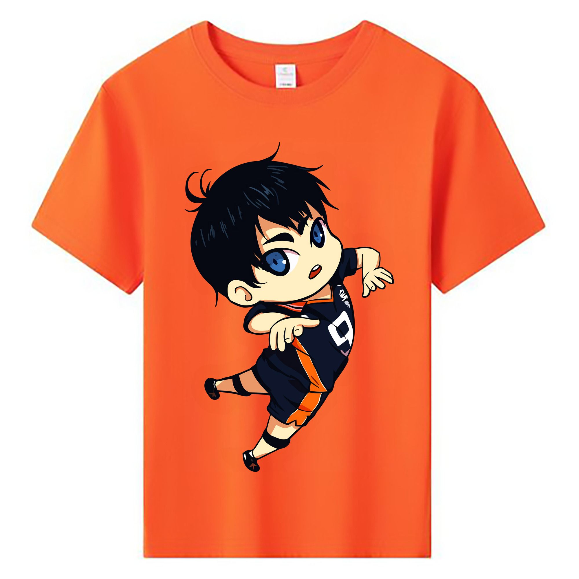 （画像用） ハイキュー!! Haikyu!! 綿100％キッズTシャツ（フロントプリント）