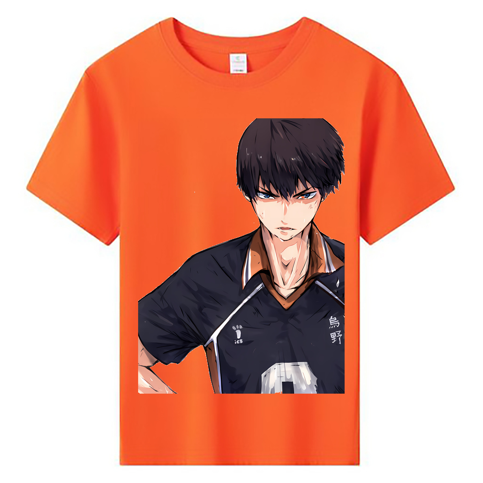 （画像用） ハイキュー!! Haikyu!! 綿100％キッズTシャツ（フロントプリント）