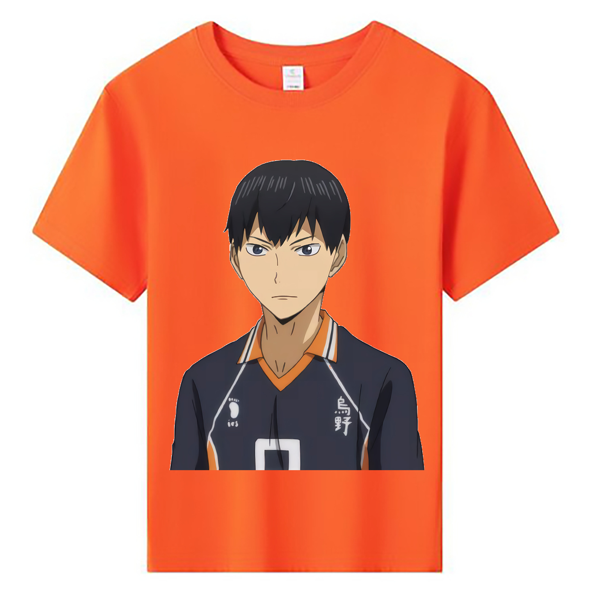 （画像用） ハイキュー!! Haikyu!! 綿100％キッズTシャツ（フロントプリント）