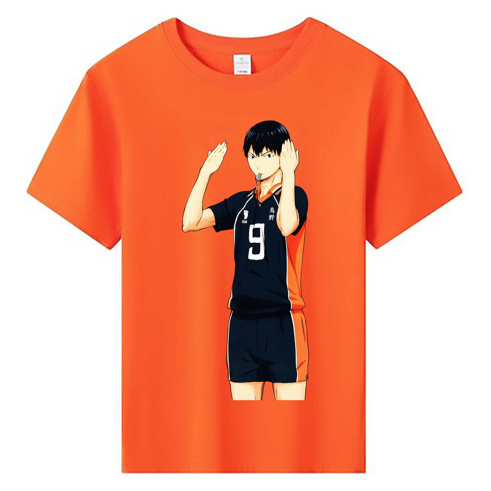 （画像用） ハイキュー!! Haikyu!! 綿100％キッズTシャツ（フロントプリント）
