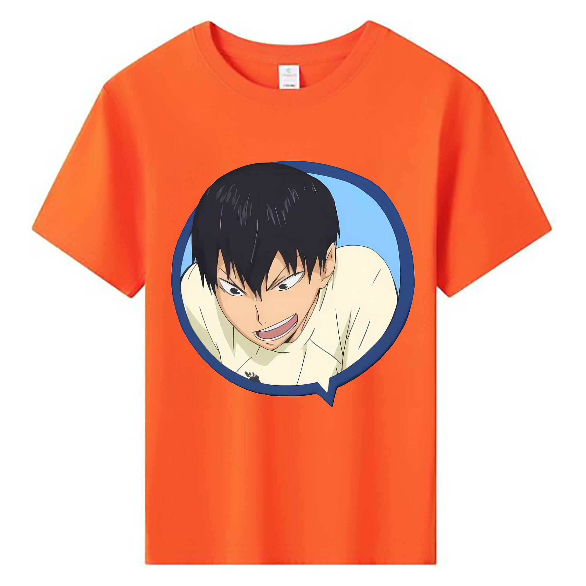 （画像用） ハイキュー!! Haikyu!! 綿100％キッズTシャツ（フロントプリント）