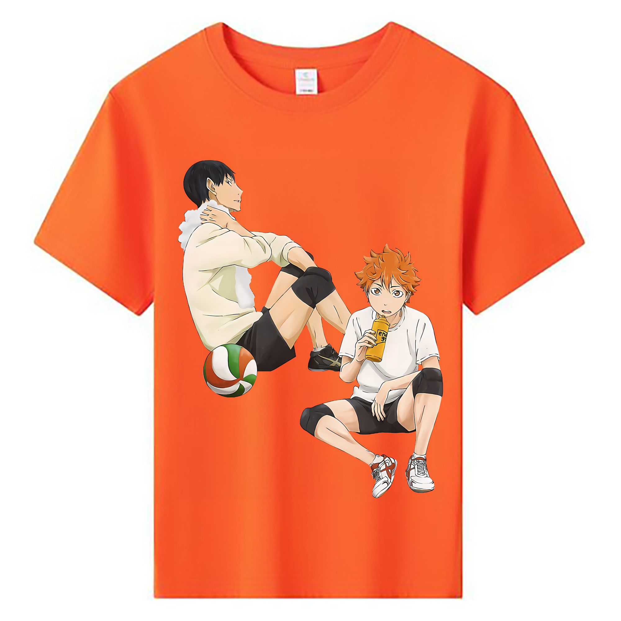 （画像用） ハイキュー!! Haikyu!! 綿100％キッズTシャツ（フロントプリント）