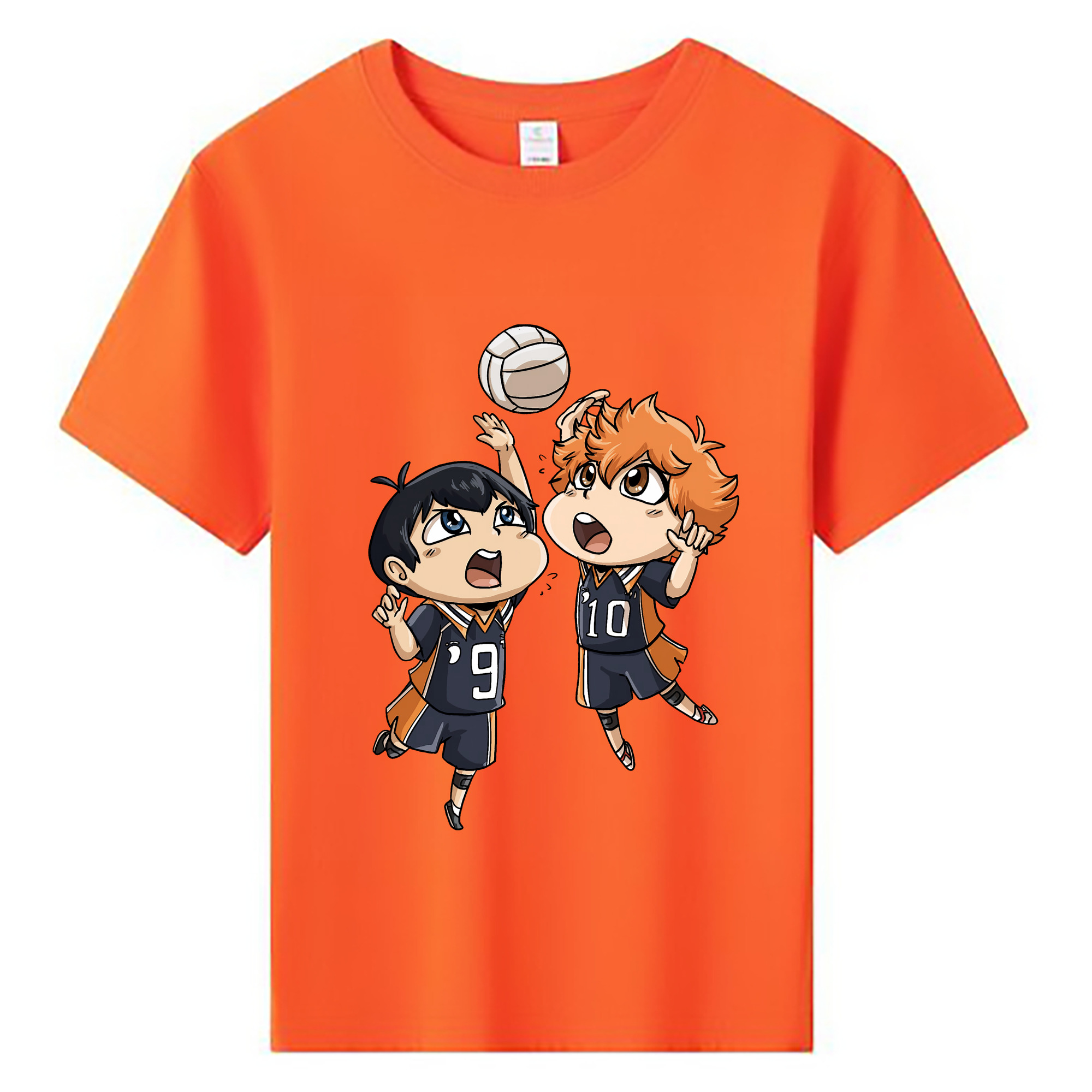 （画像用） ハイキュー!! Haikyu!! 綿100％キッズTシャツ（フロントプリント）