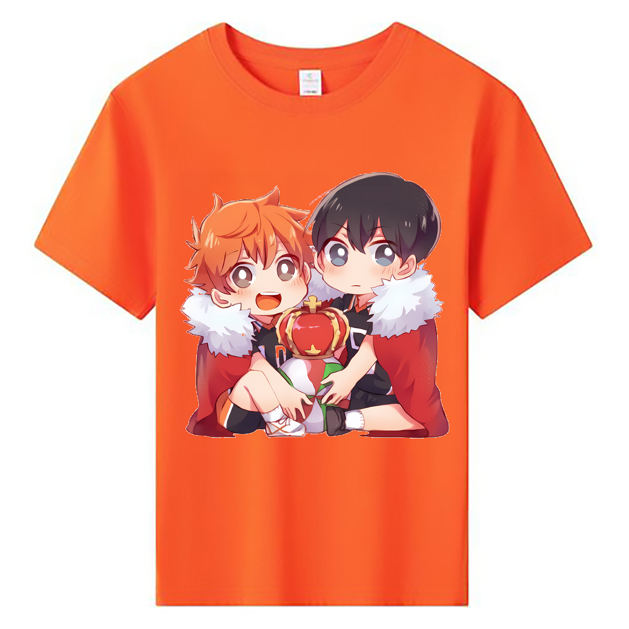 （画像用） ハイキュー!! Haikyu!! 綿100％キッズTシャツ（フロントプリント）