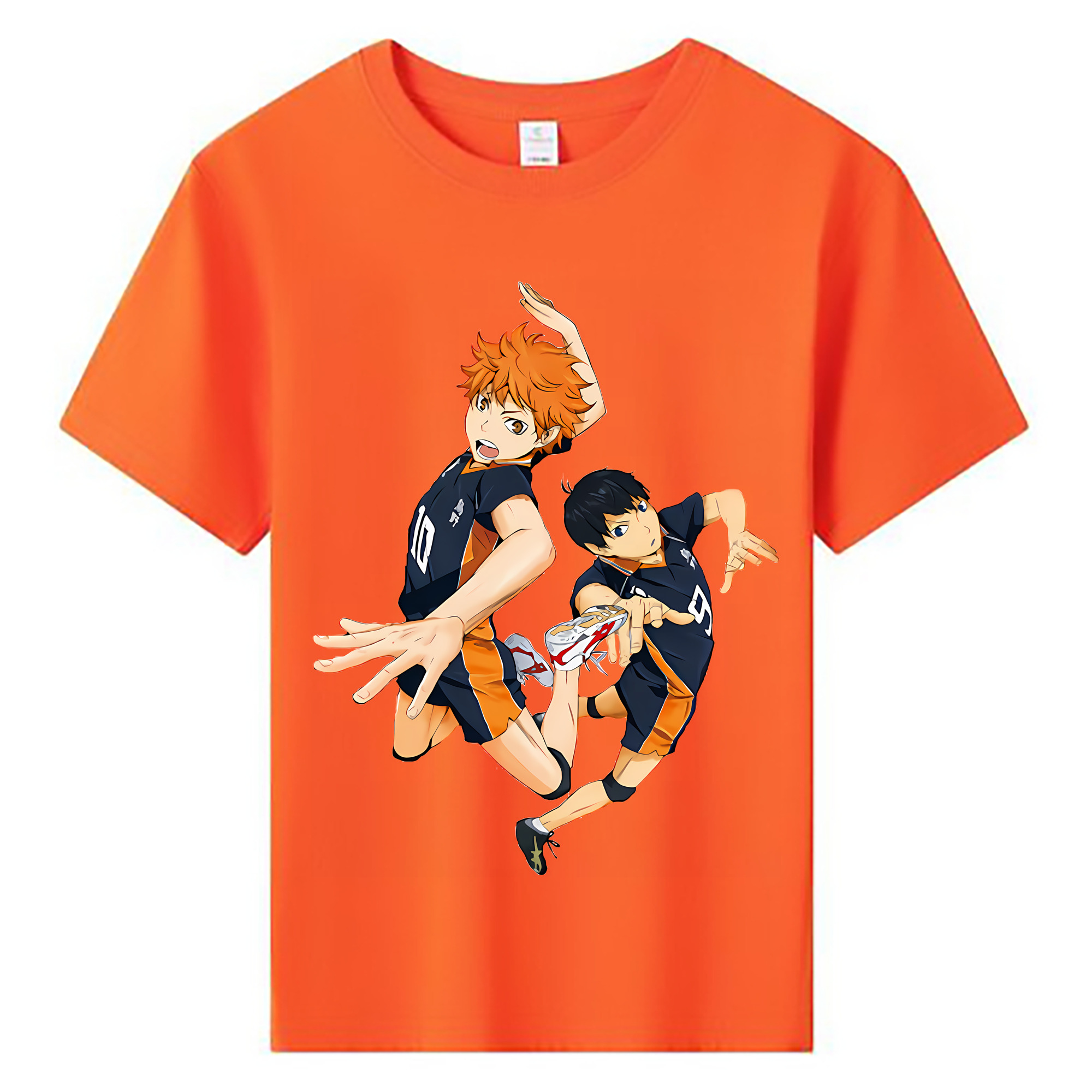 （画像用） ハイキュー!! Haikyu!! 綿100％キッズTシャツ（フロントプリント）