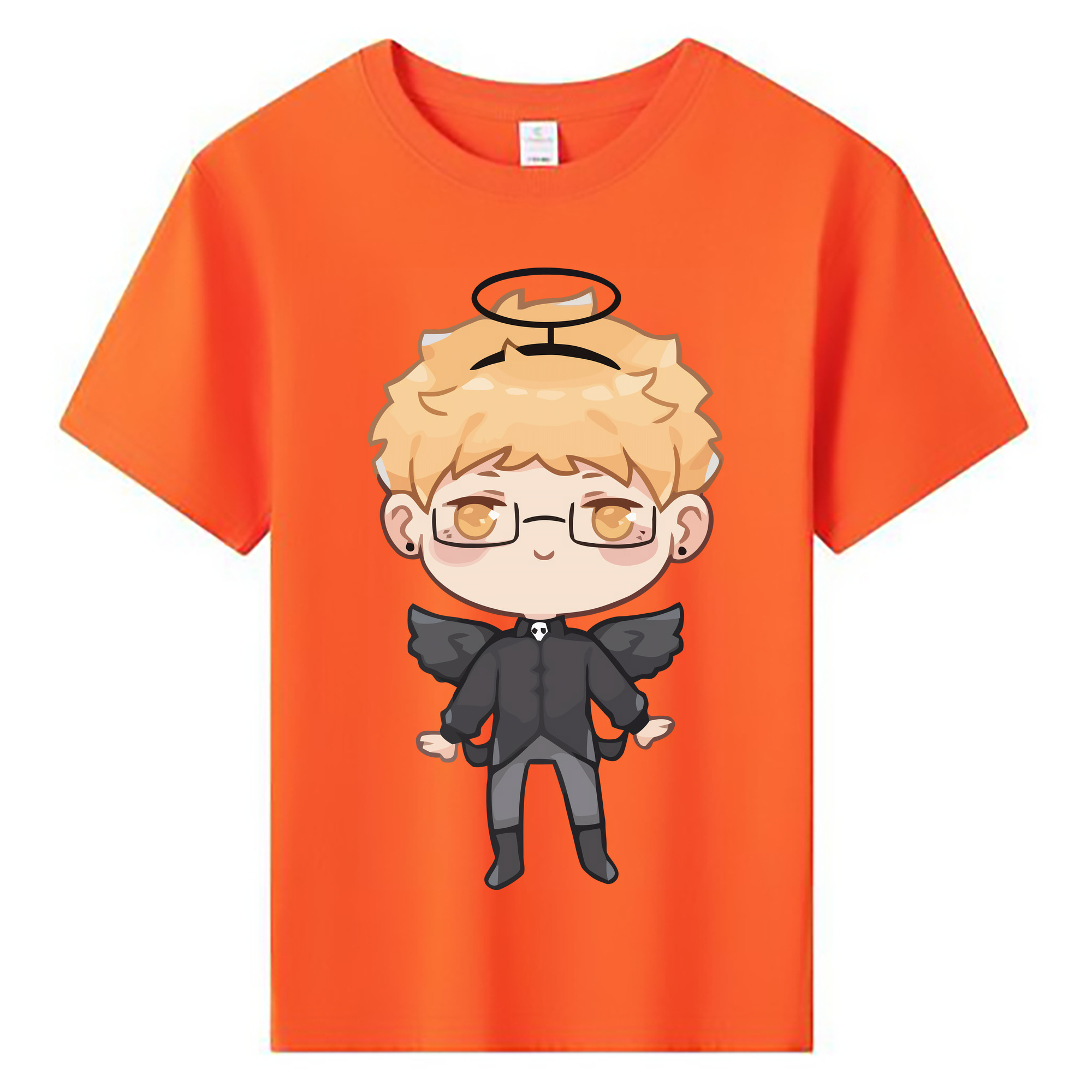 （画像用） ハイキュー!! Haikyu!! 綿100％キッズTシャツ（フロントプリント）