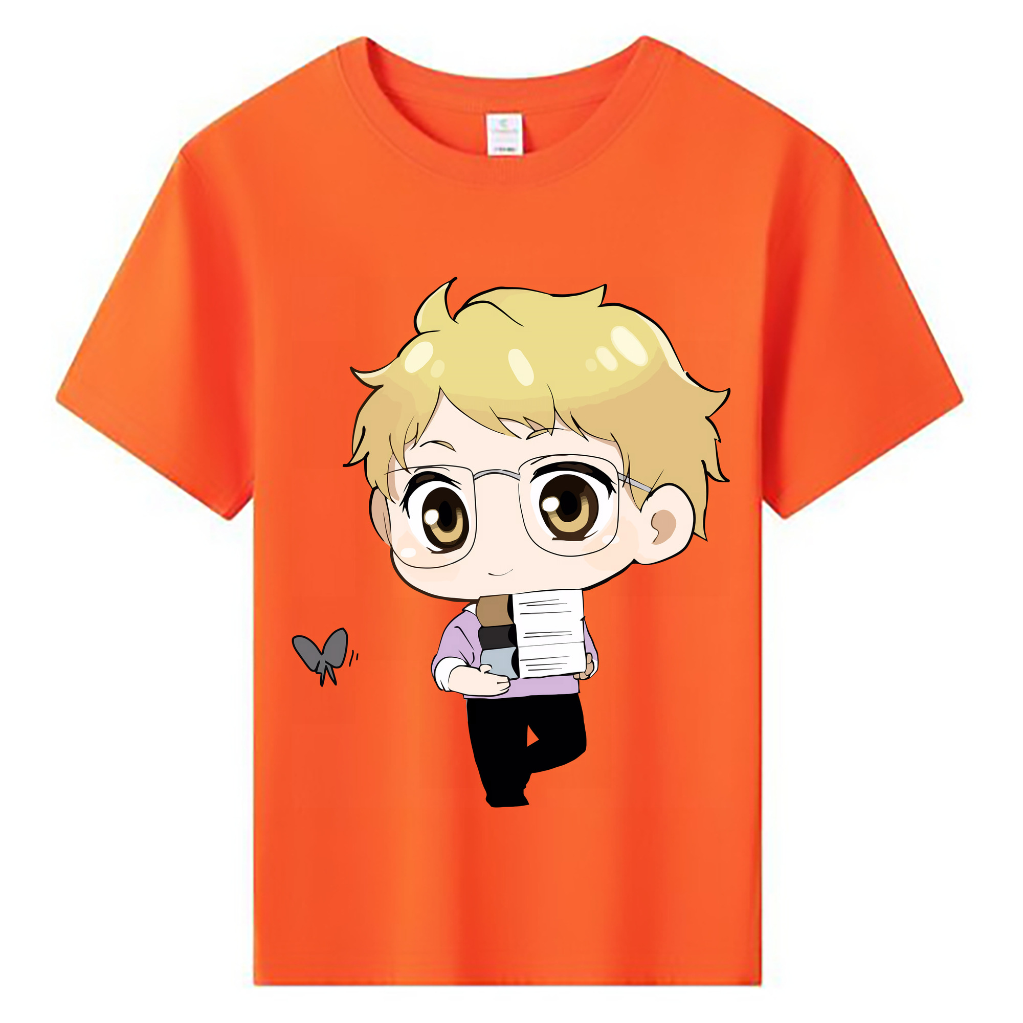 （画像用） ハイキュー!! Haikyu!! 綿100％キッズTシャツ（フロントプリント）