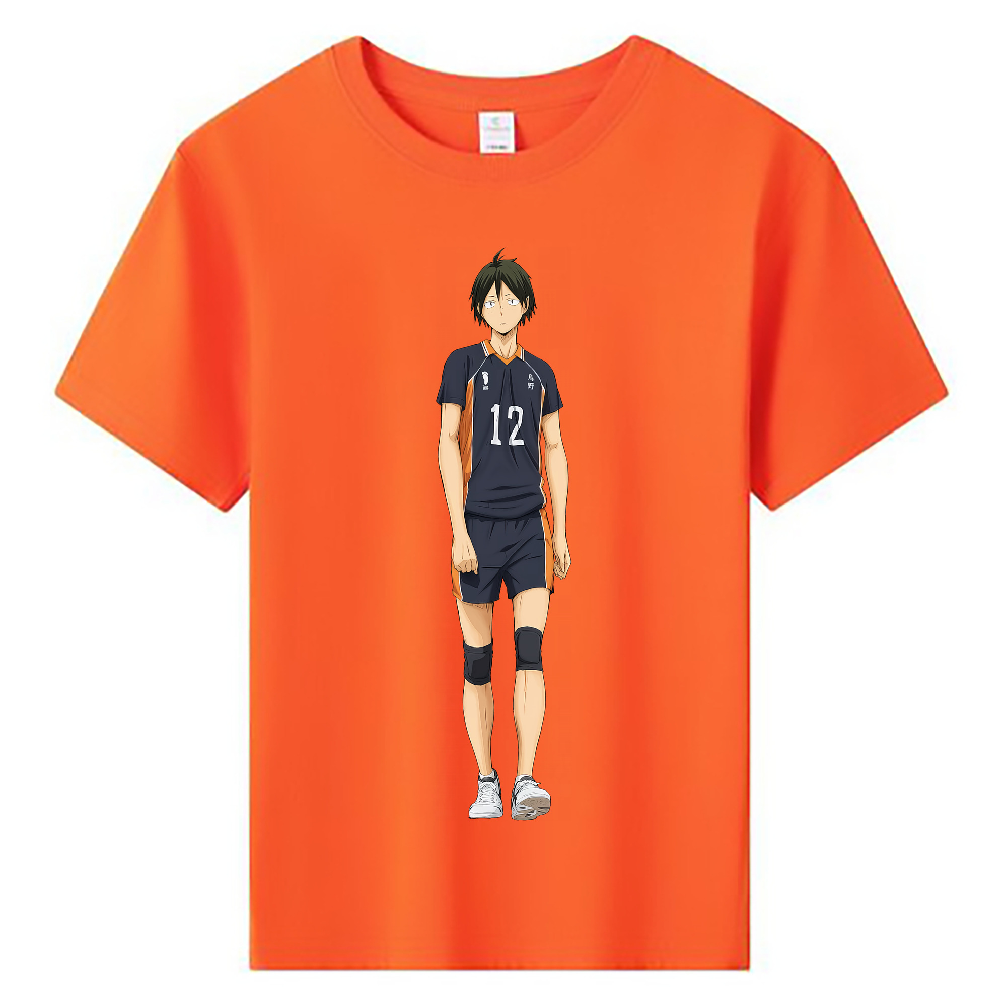 （画像用） ハイキュー!! Haikyu!! 綿100％キッズTシャツ（フロントプリント）