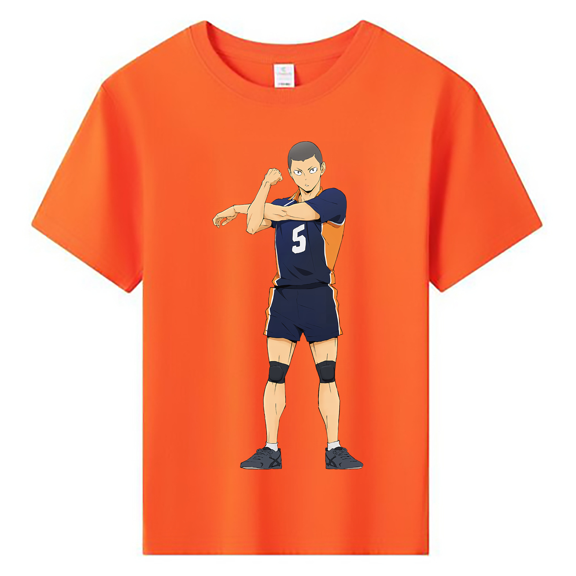 （画像用） ハイキュー!! Haikyu!! 綿100％キッズTシャツ（フロントプリント）