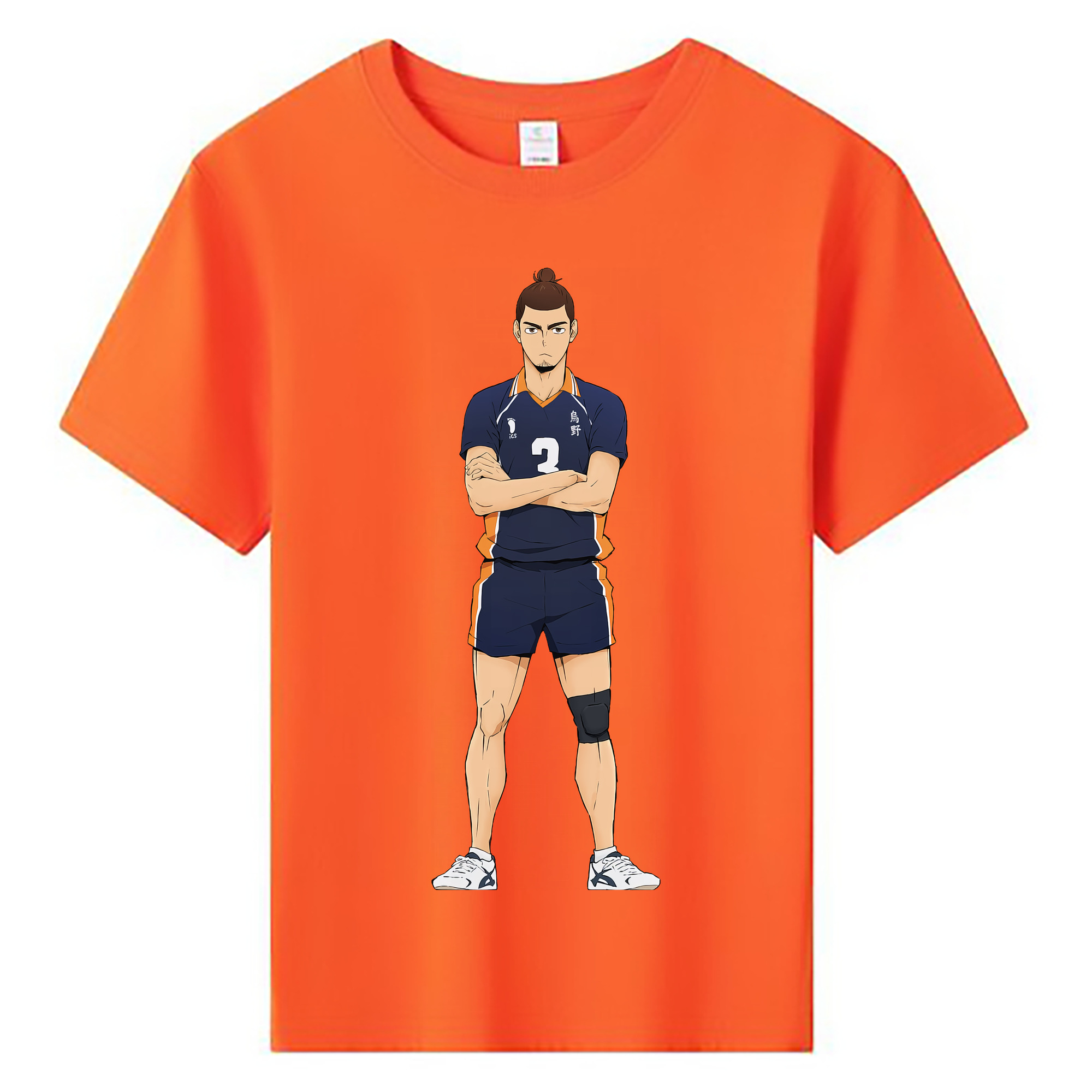 （画像用） ハイキュー!! Haikyu!! 綿100％キッズTシャツ（フロントプリント）
