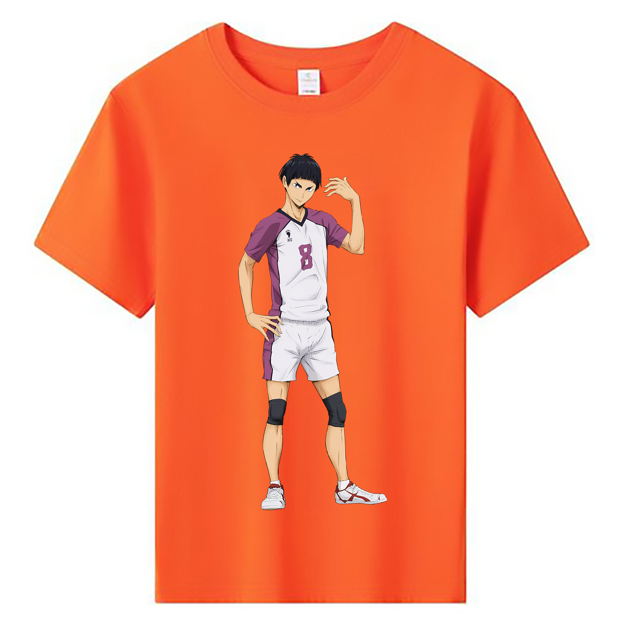 （画像用） ハイキュー!! Haikyu!! 綿100％キッズTシャツ（フロントプリント）