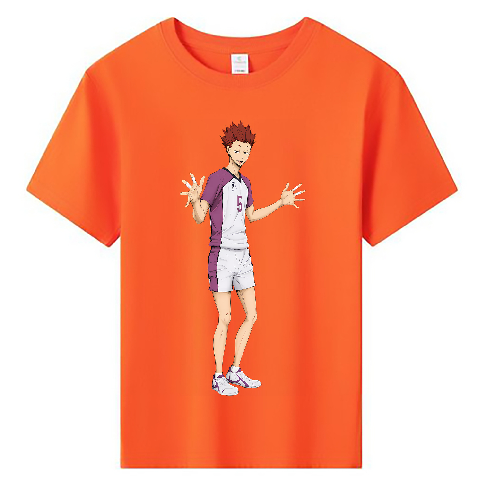（画像用） ハイキュー!! Haikyu!! 綿100％キッズTシャツ（フロントプリント）