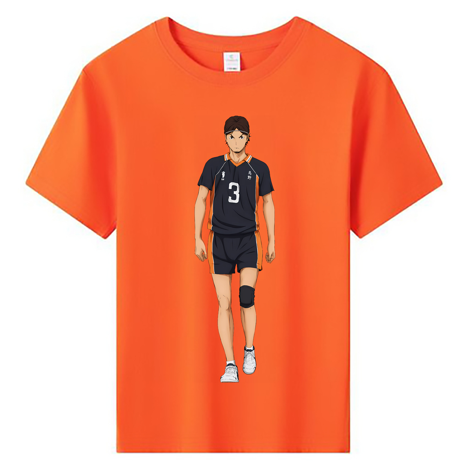（画像用） ハイキュー!! Haikyu!! 綿100％キッズTシャツ（フロントプリント）