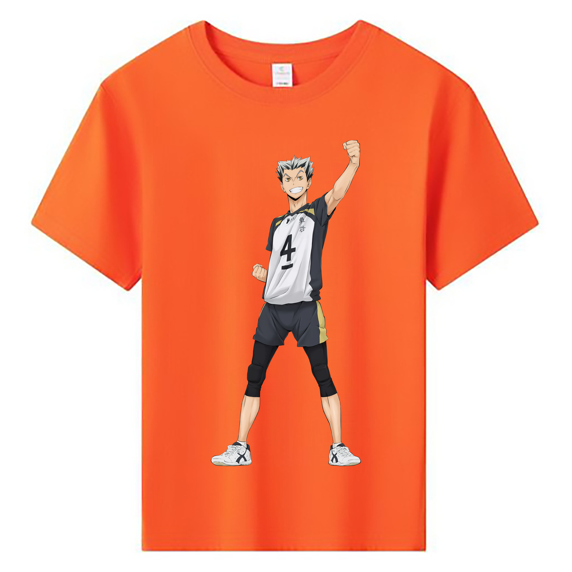 （画像用） ハイキュー!! Haikyu!! 綿100％キッズTシャツ（フロントプリント）