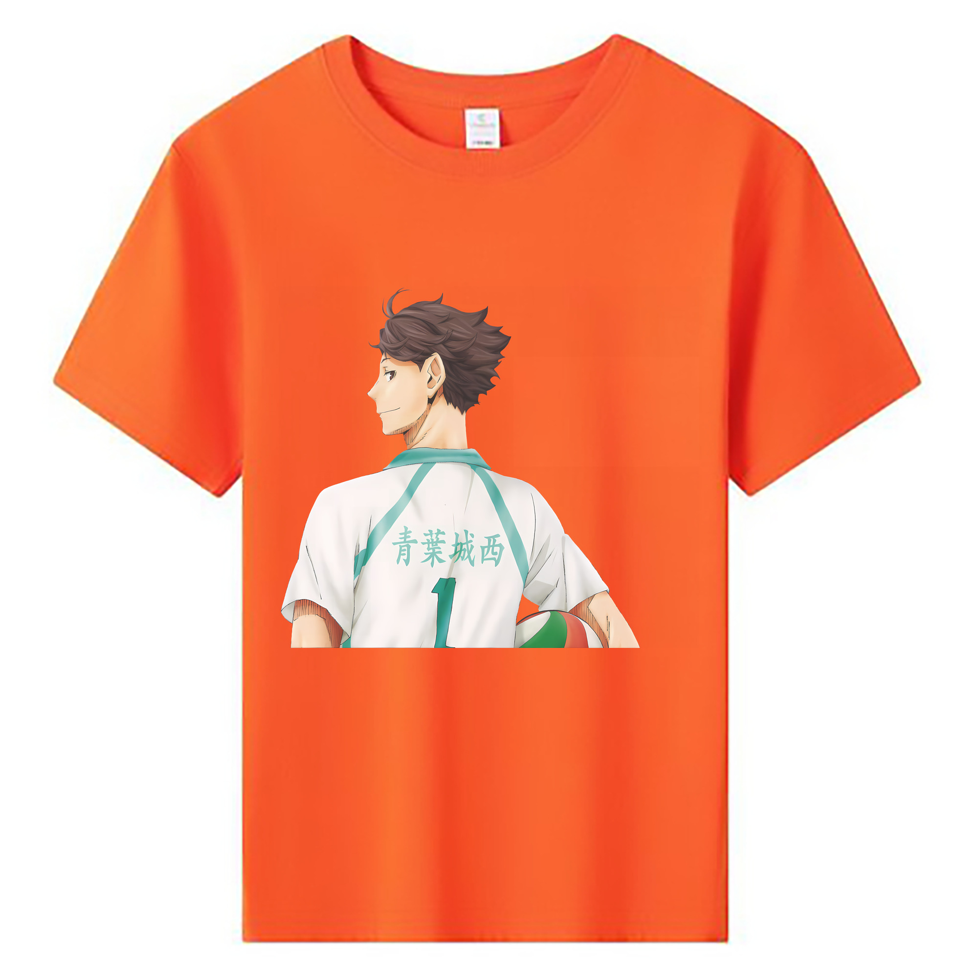 （画像用） ハイキュー!! Haikyu!! 綿100％キッズTシャツ（フロントプリント）