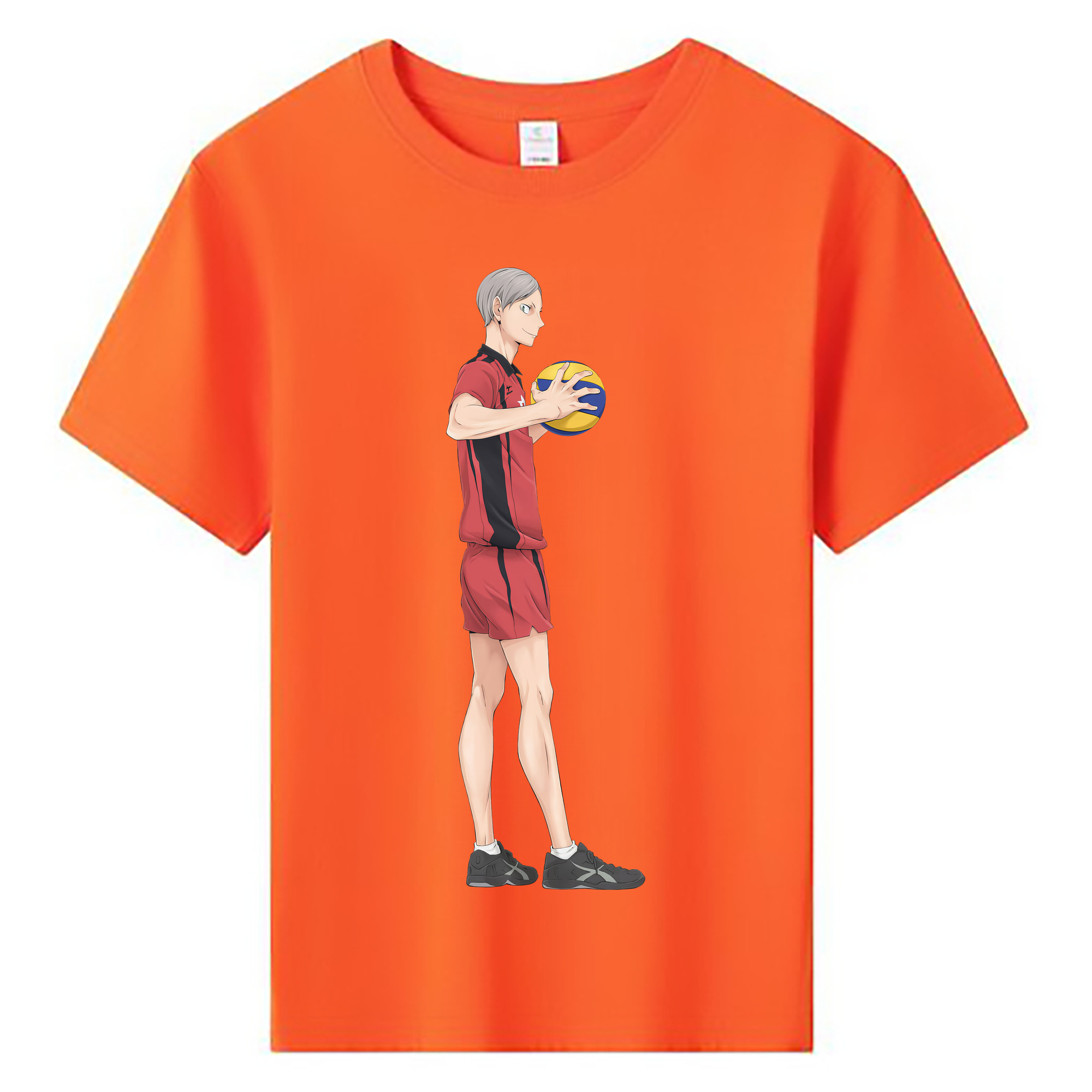 （画像用） ハイキュー!! Haikyu!! 綿100％キッズTシャツ（フロントプリント）