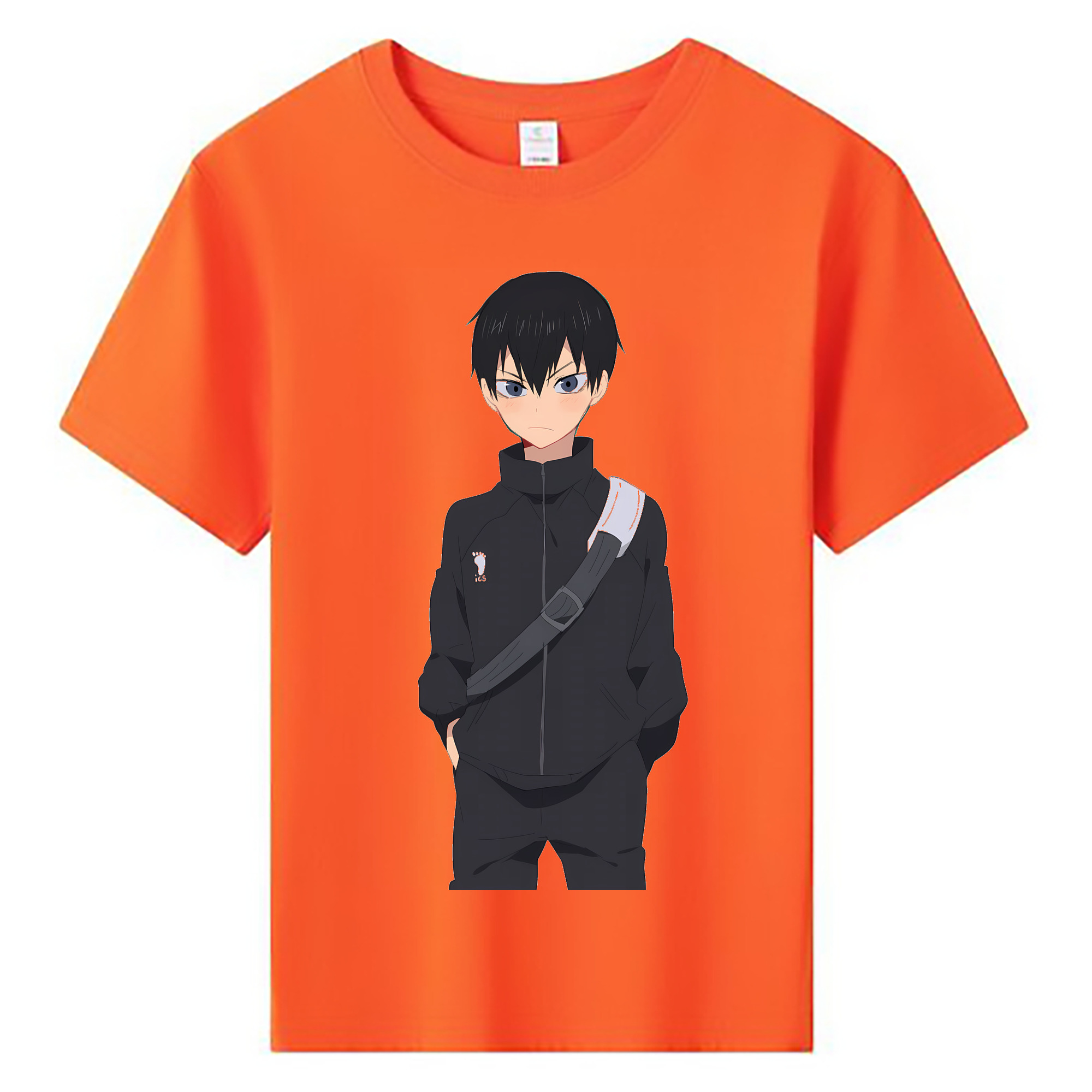 （画像用） ハイキュー!! Haikyu!! 綿100％キッズTシャツ（フロントプリント）