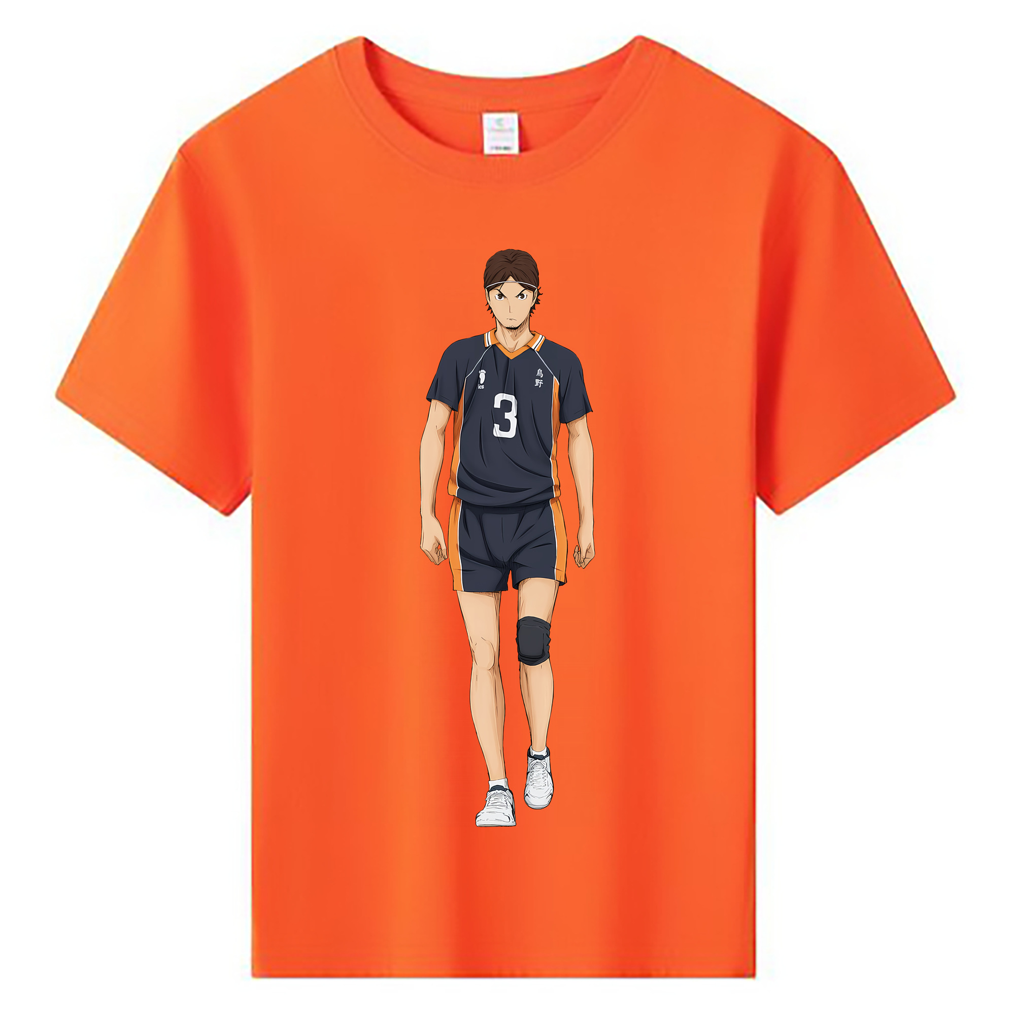 （画像用） ハイキュー!! Haikyu!! 綿100％キッズTシャツ（フロントプリント）