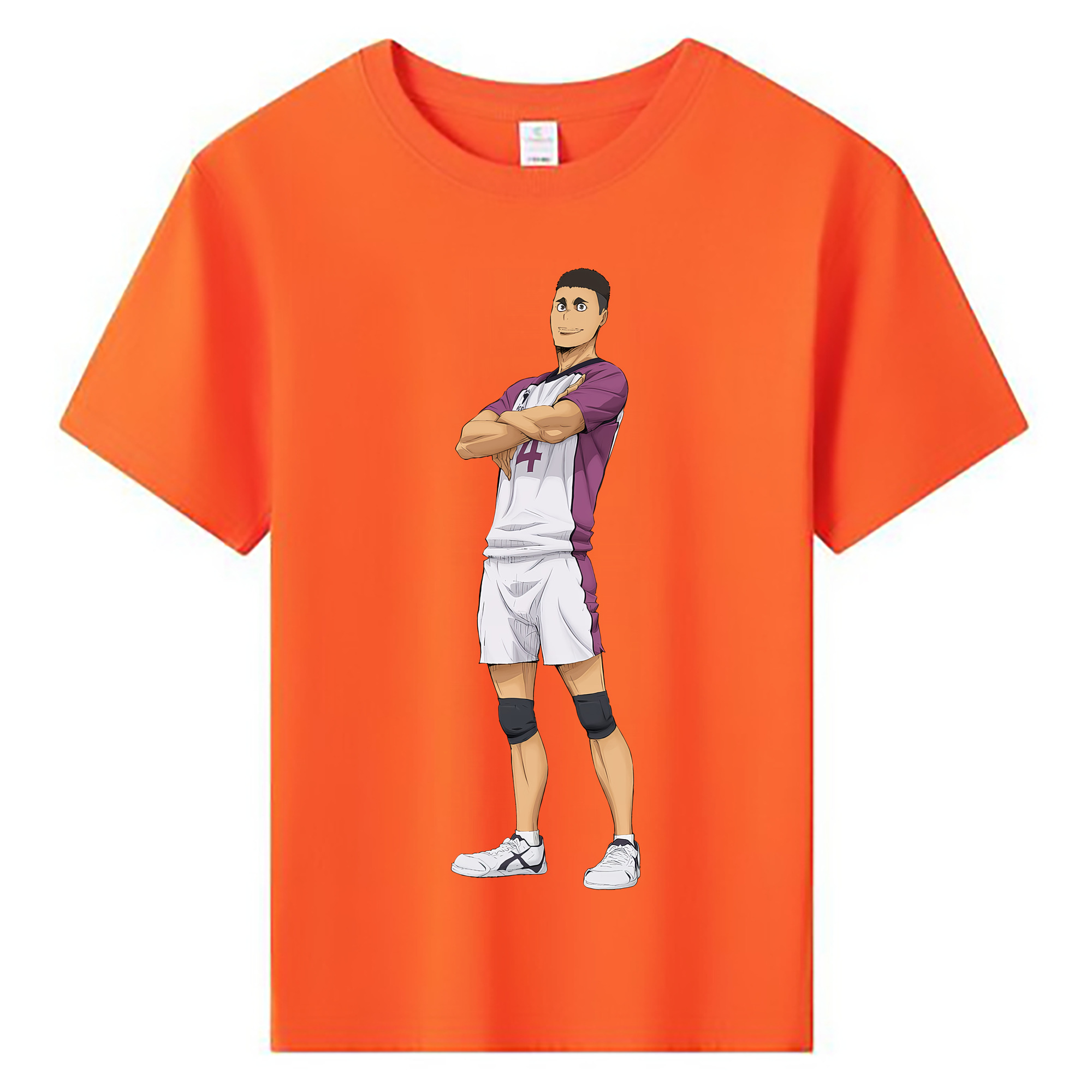（画像用） ハイキュー!! Haikyu!! 綿100％キッズTシャツ（フロントプリント）