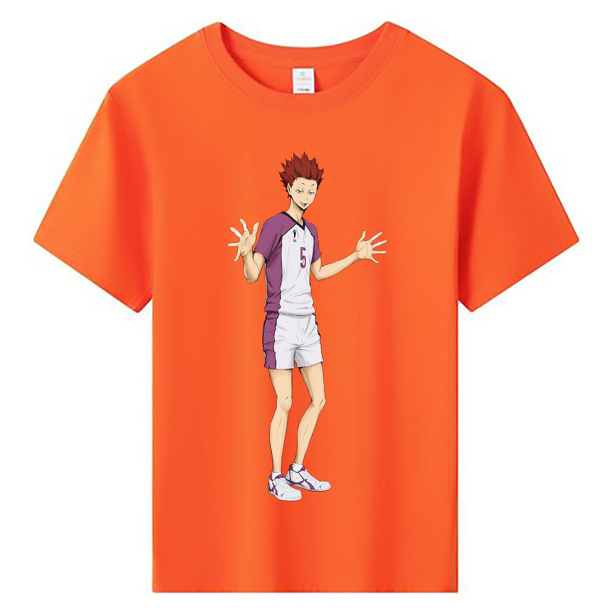 （画像用） ハイキュー!! Haikyu!! 綿100％キッズTシャツ（フロントプリント）
