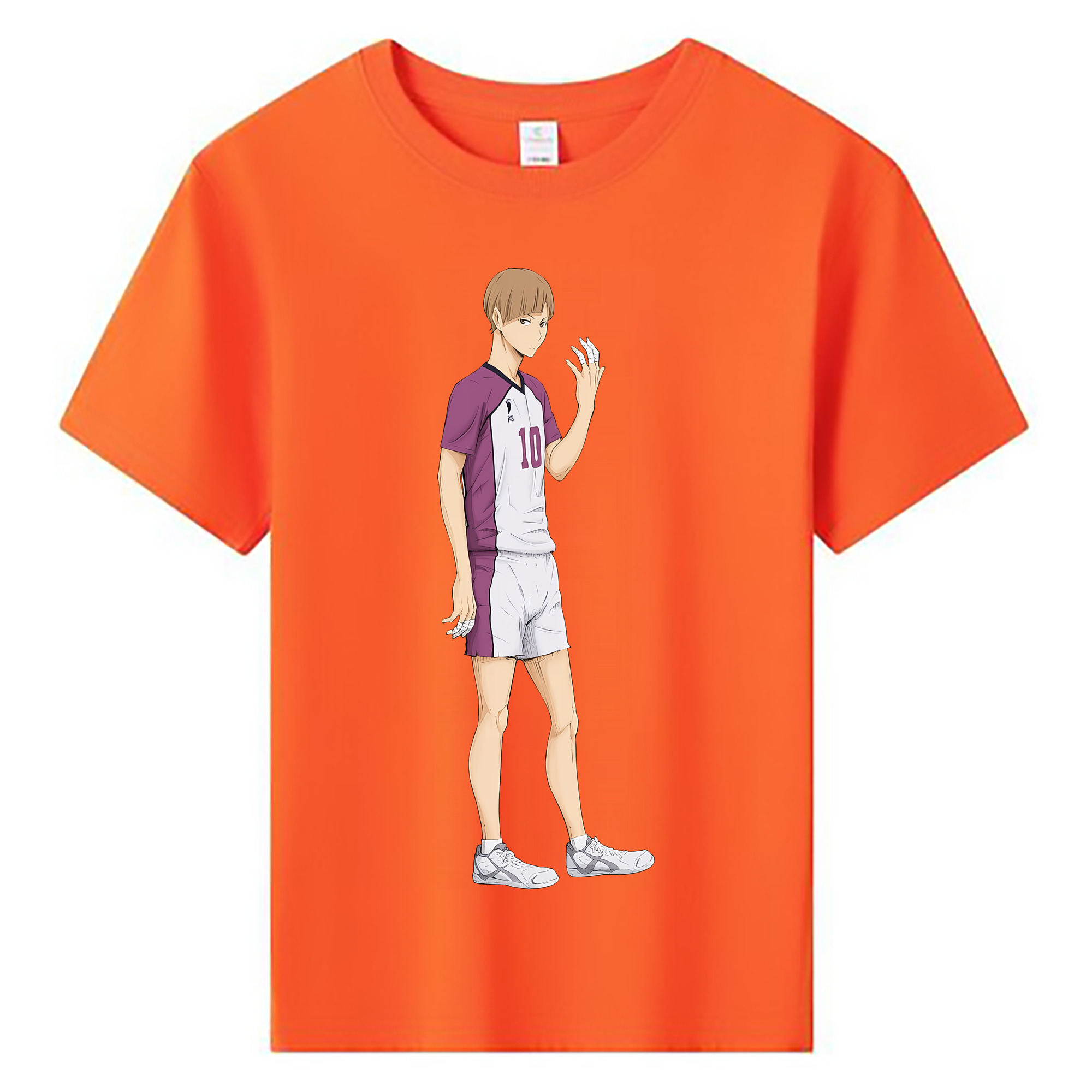 （画像用） ハイキュー!! Haikyu!! 綿100％キッズTシャツ（フロントプリント）